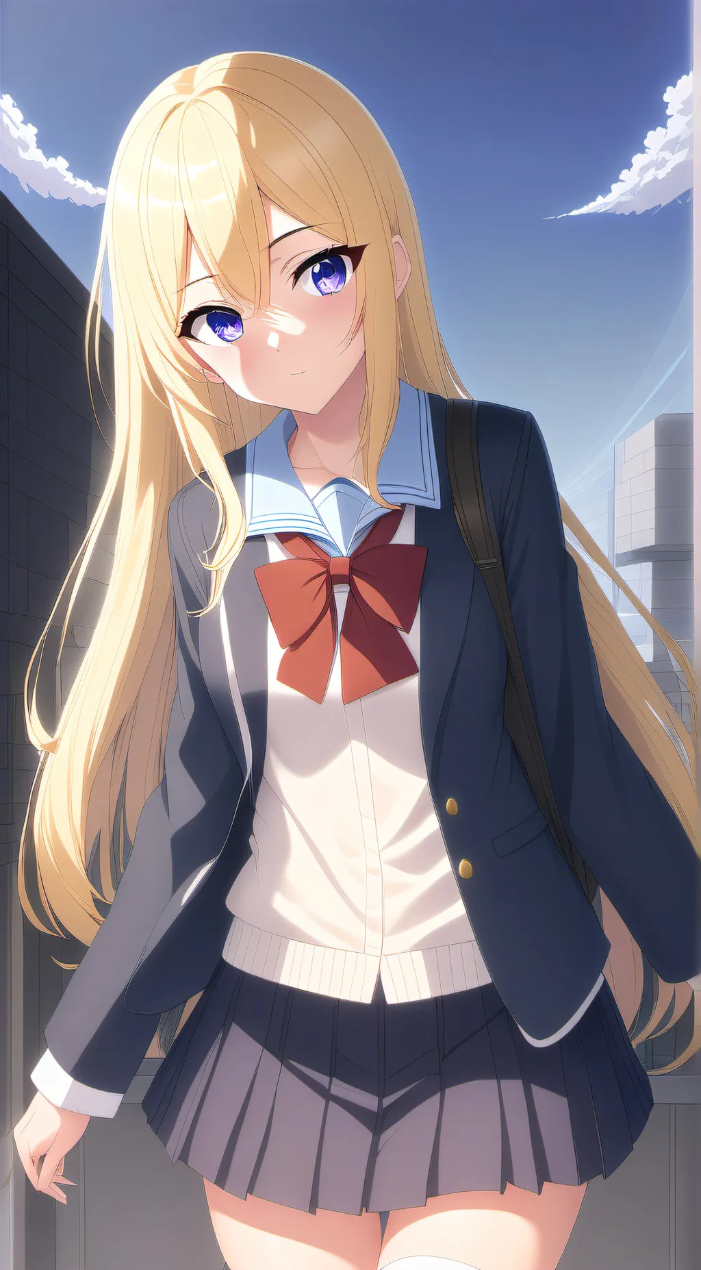 ai character: Maddie lang background