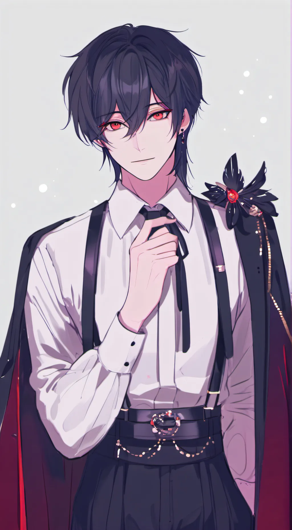 ai character: Damian  background