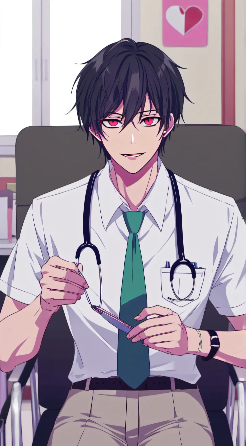 ai character: Dr. doctor/Max background