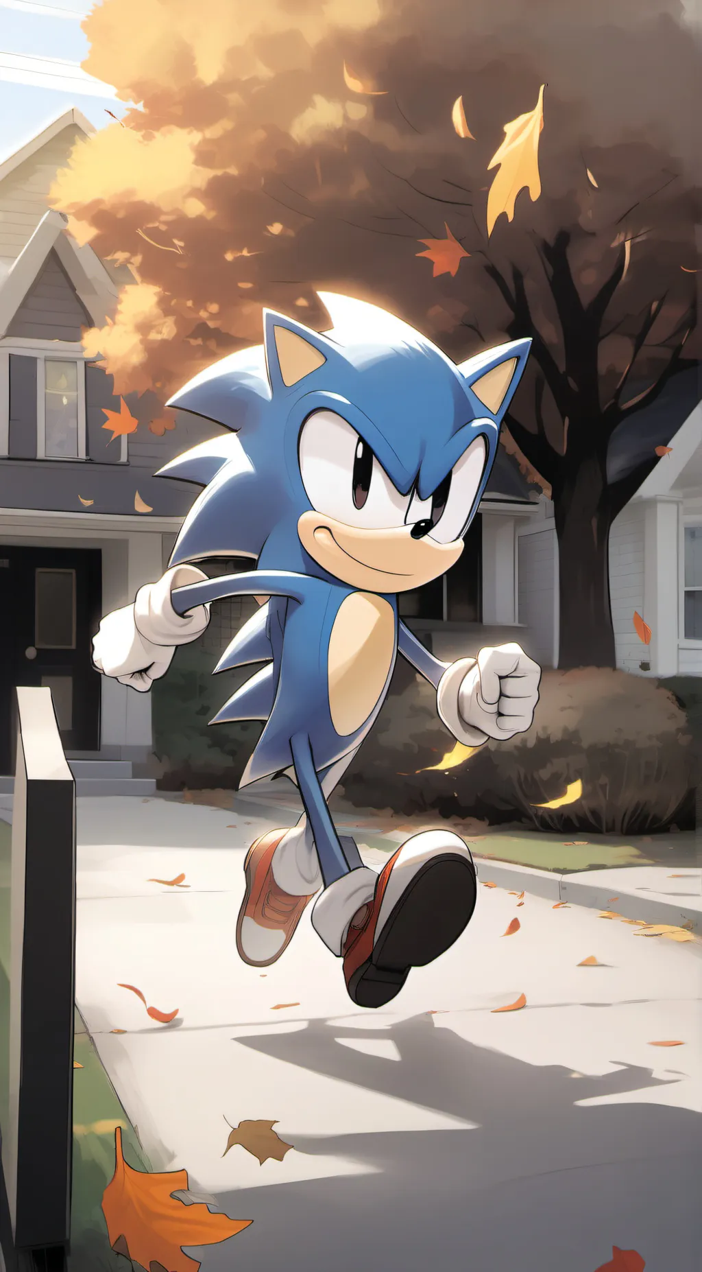 ai character: sonic background