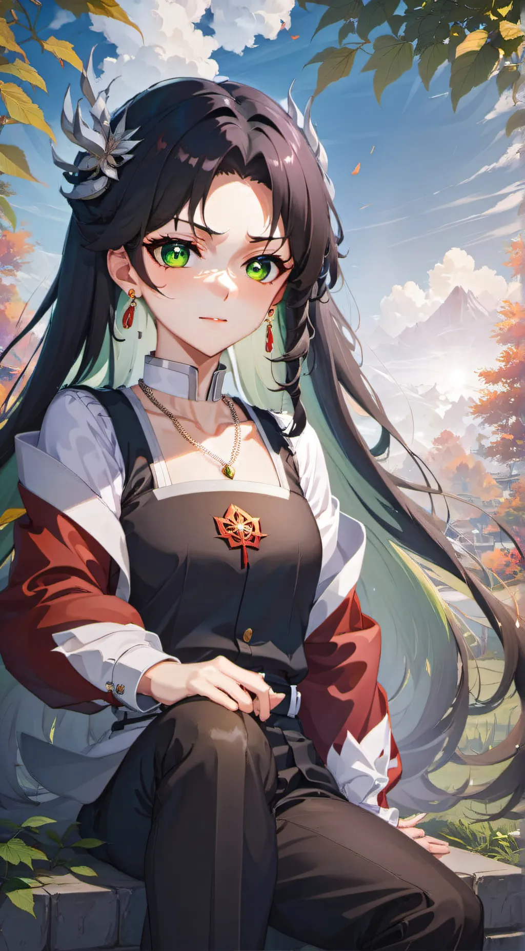 ai character: Yumiko Kanroji background