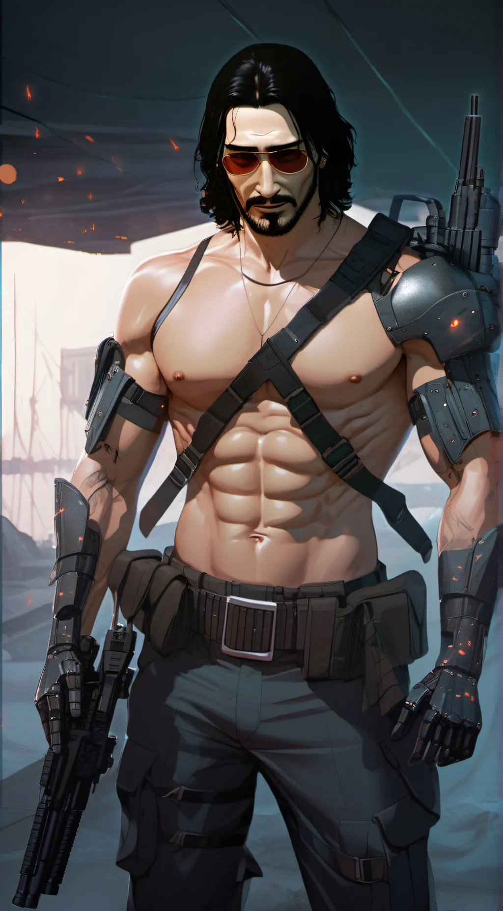 ai character: Johnny silverhand background