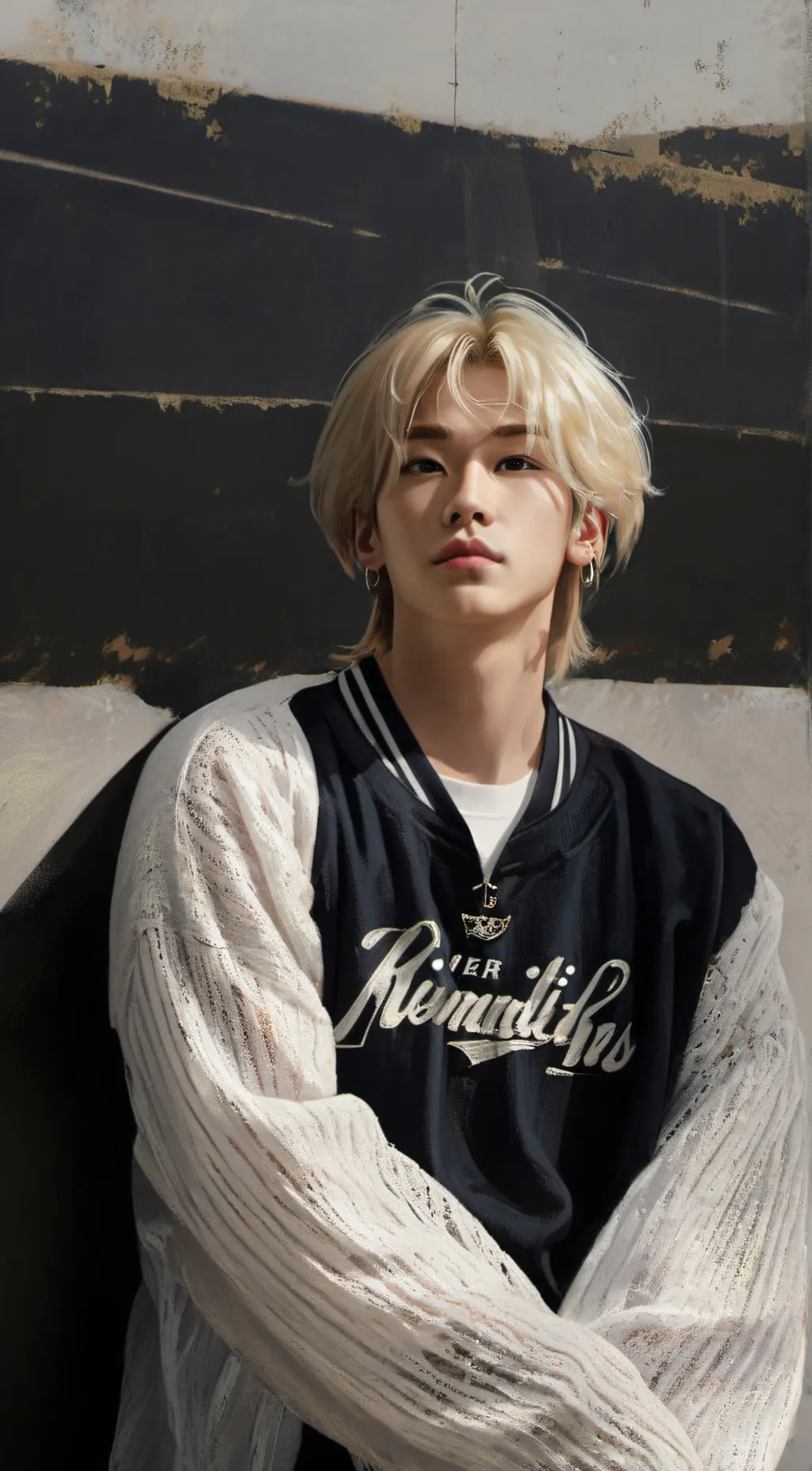 ai character: Stray kids  background
