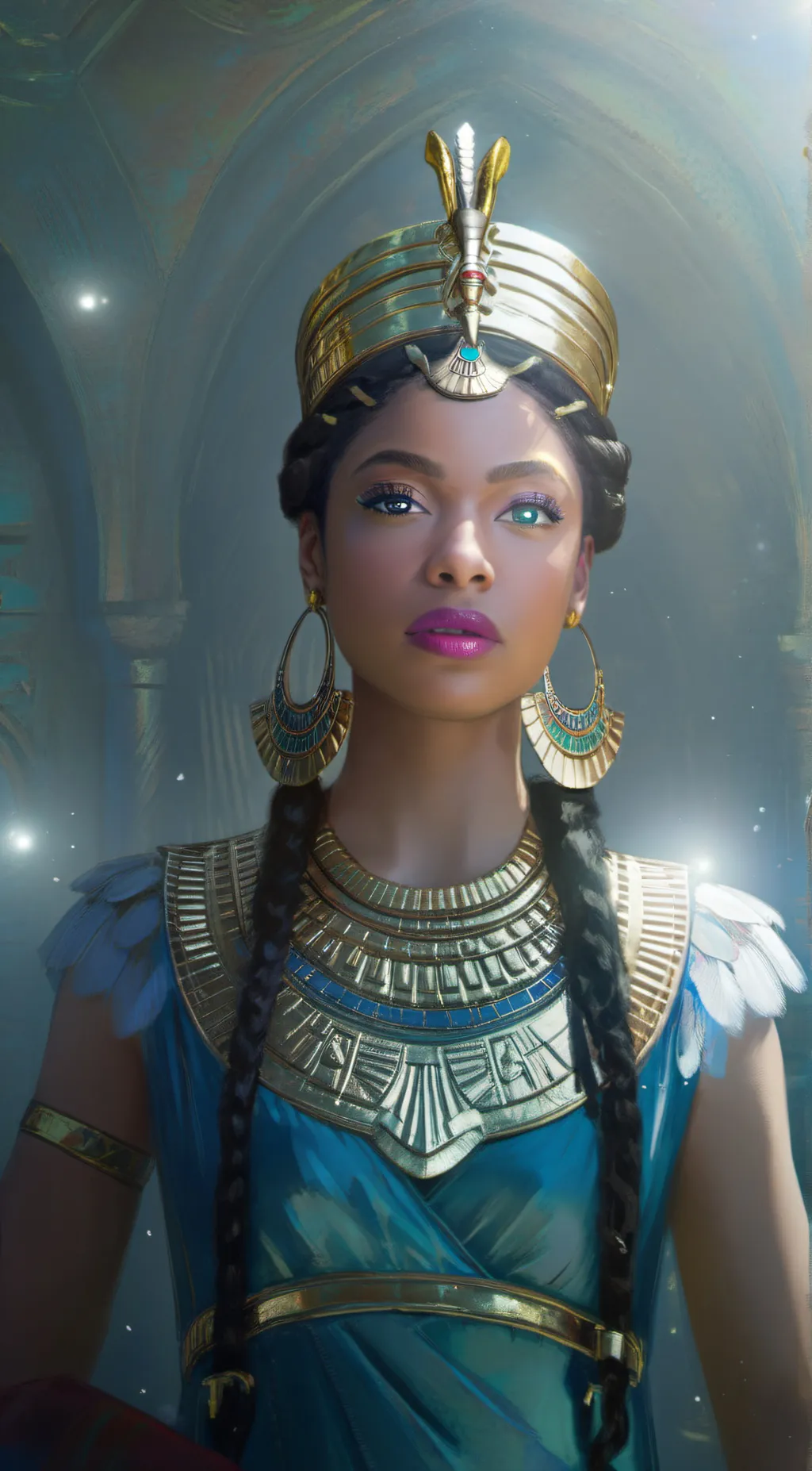 ai character: Naila background