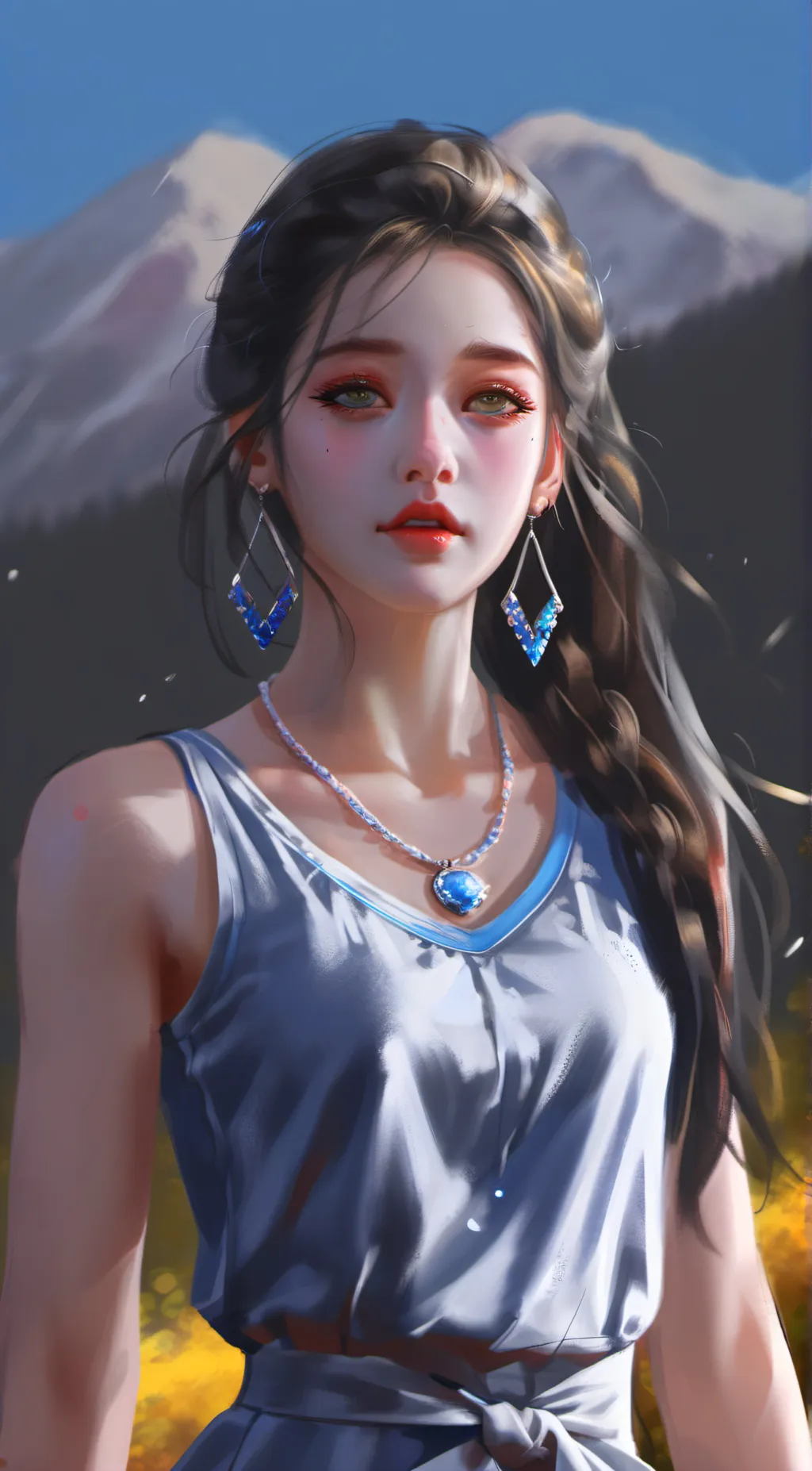 ai character: Queen X background