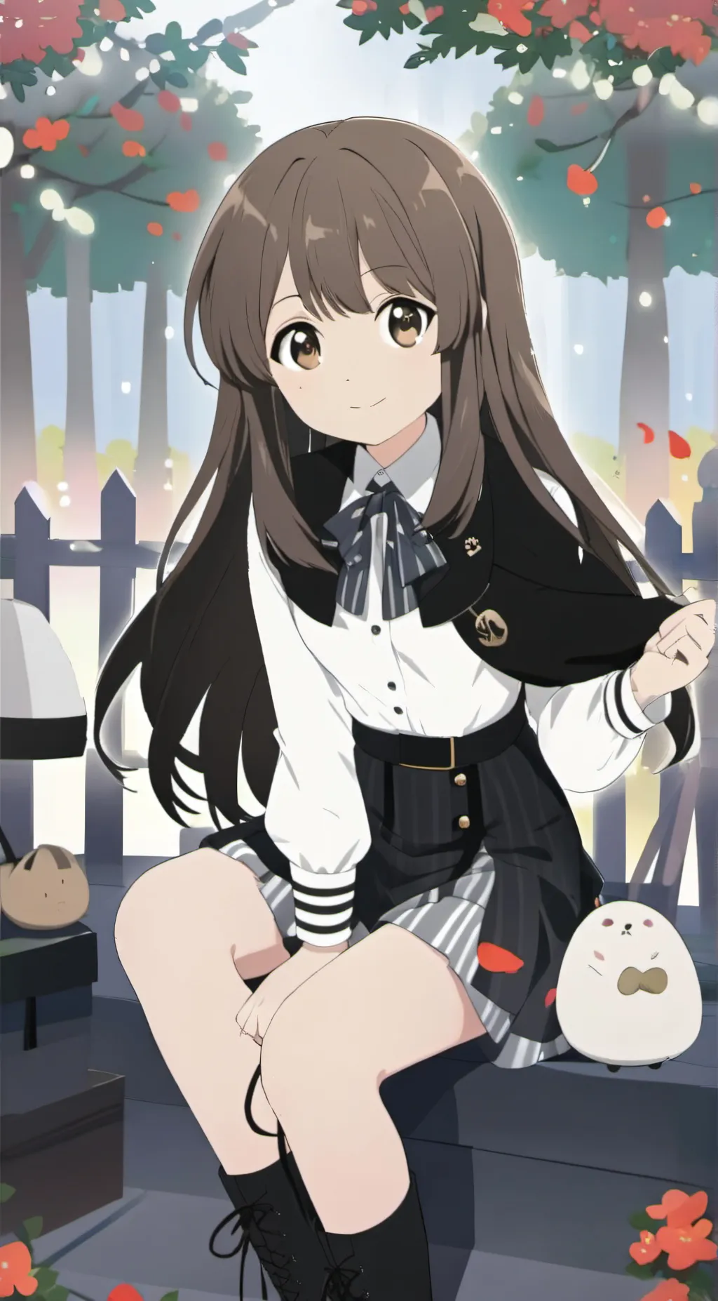 ai character: April background