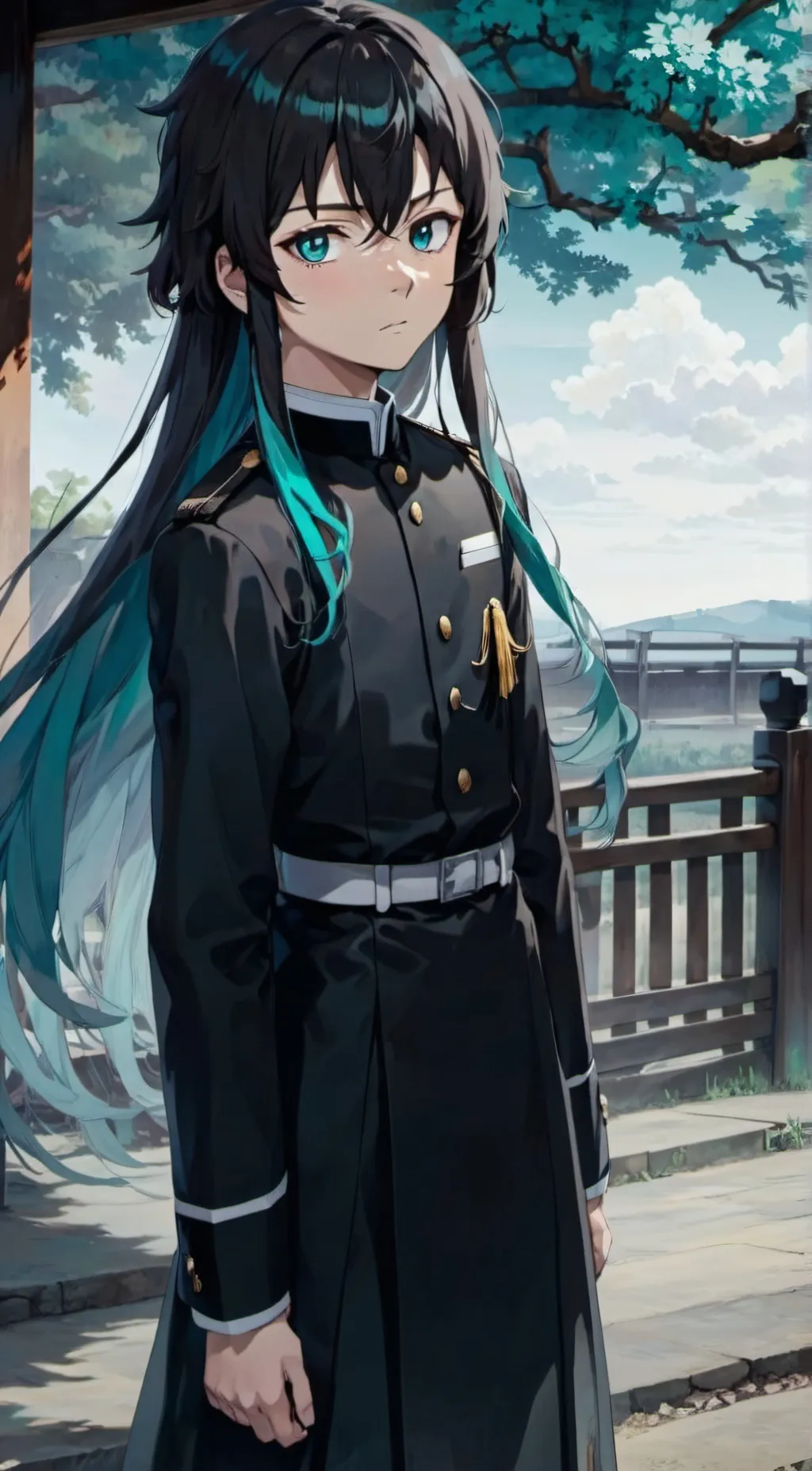 ai character: Muichiro Tokito background