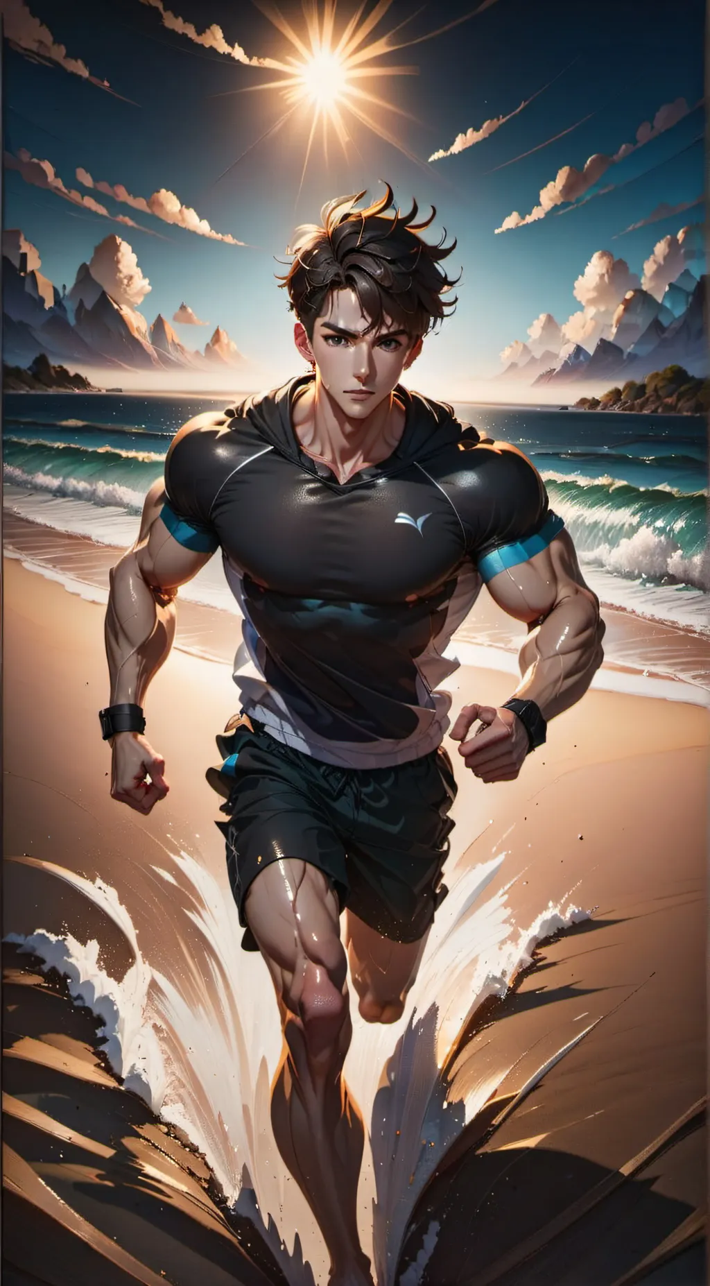 ai character: Brad background