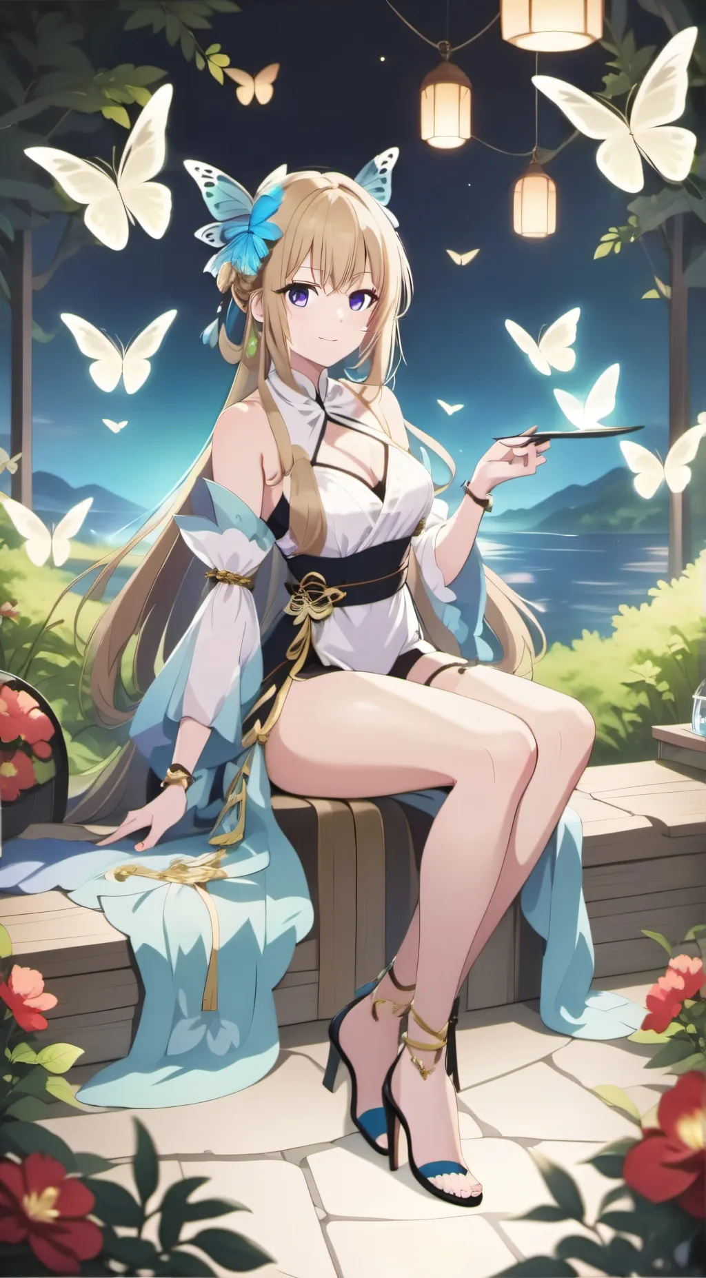 ai character: Love background