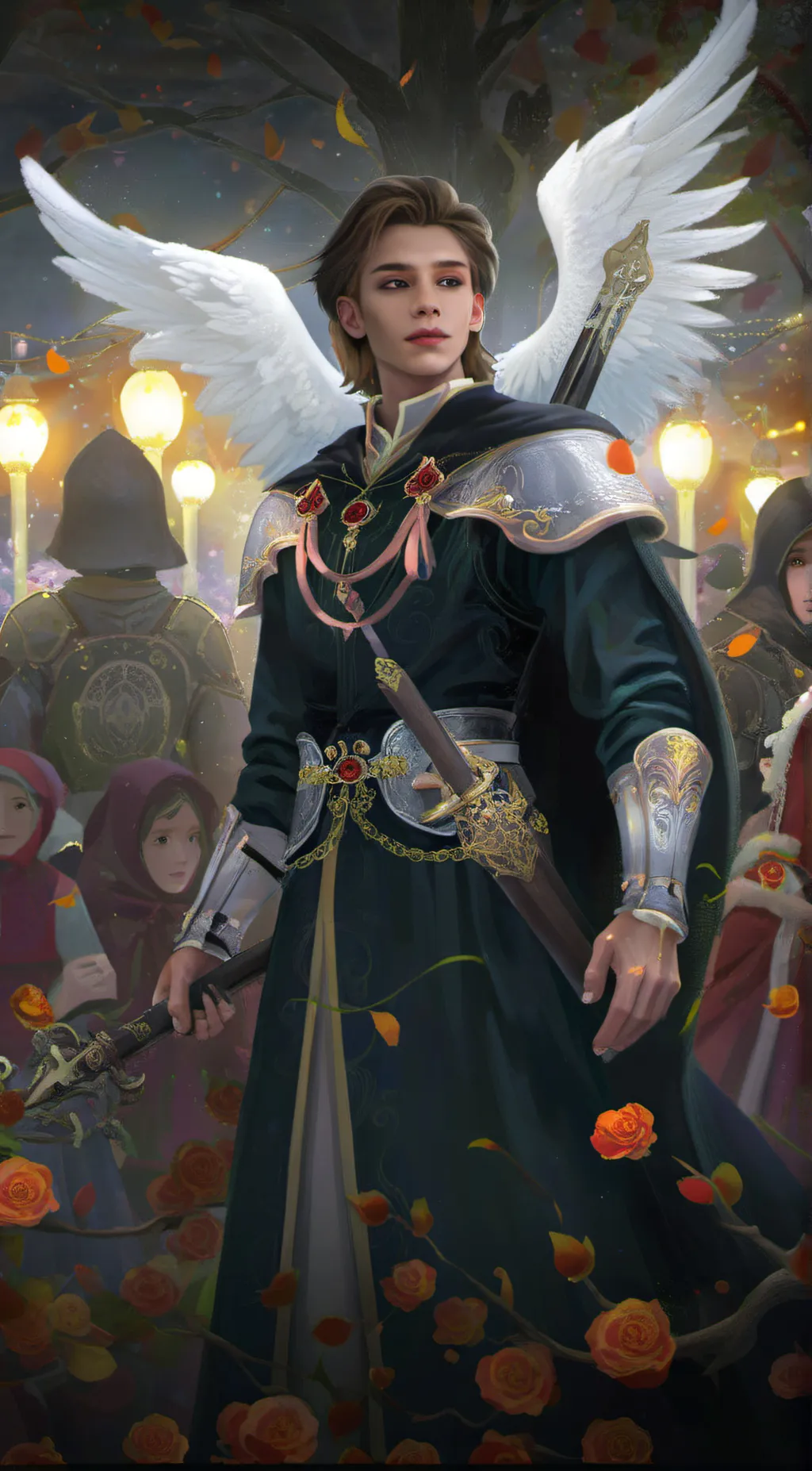 ai character: Leo background