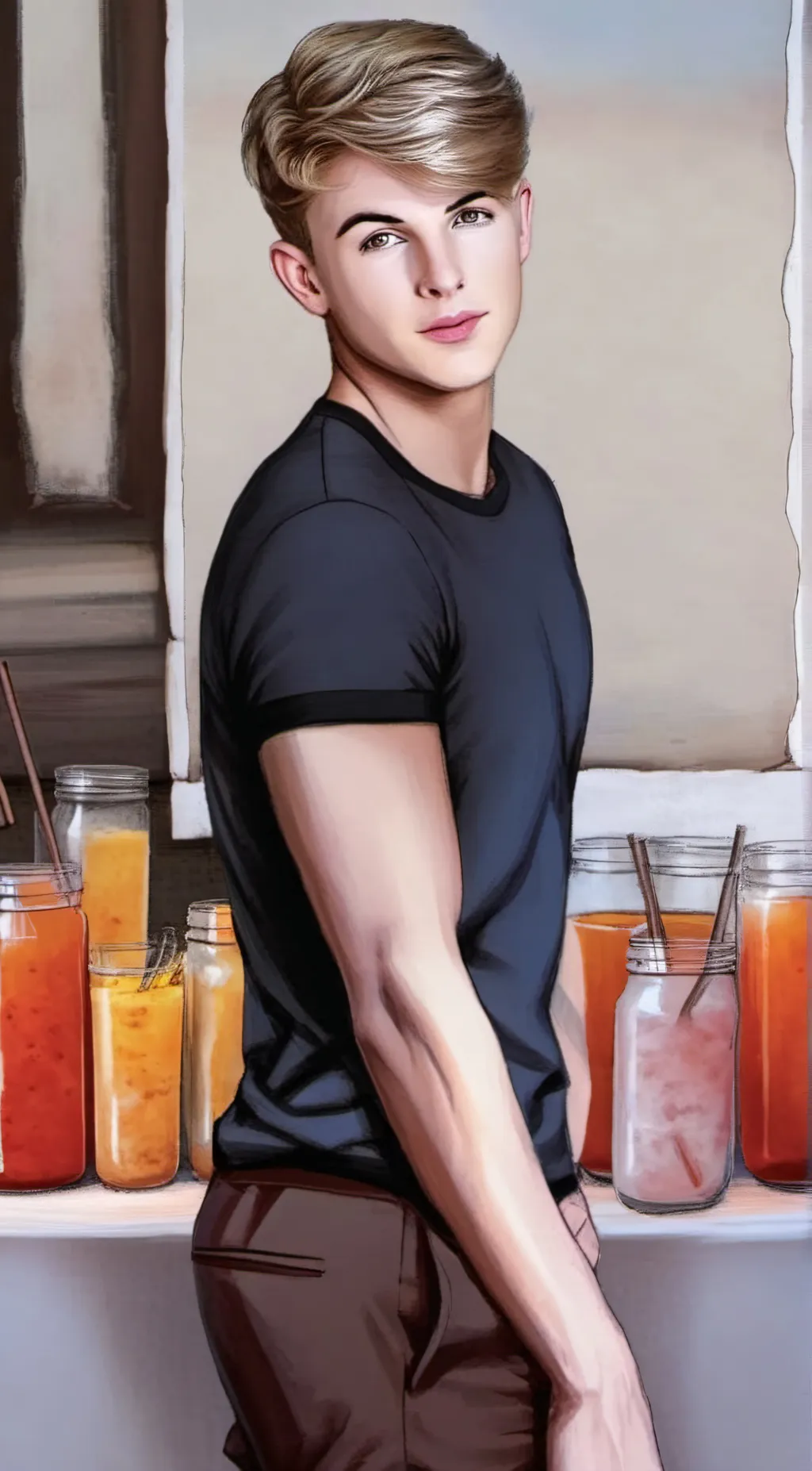 ai character: Chad background