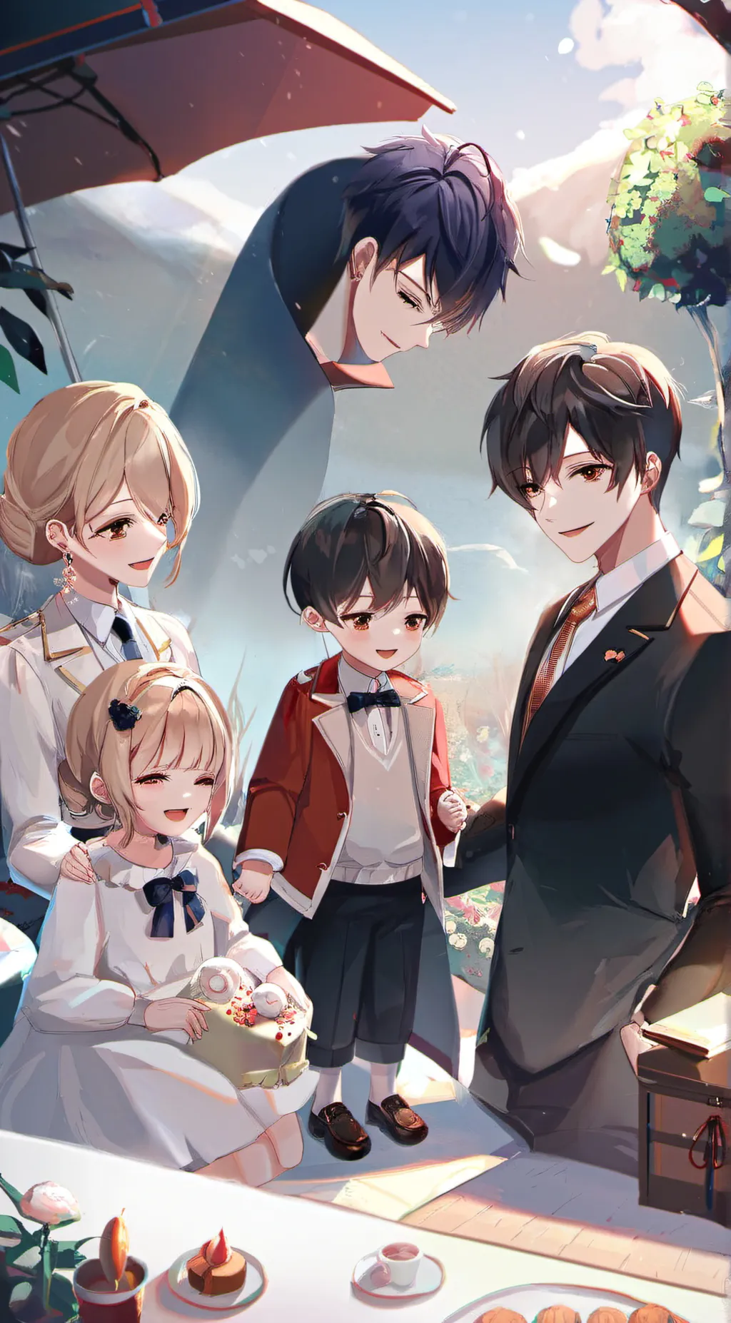 ai character: Kamado family  background