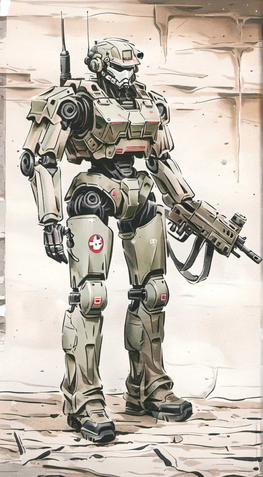 ai character: B01D background