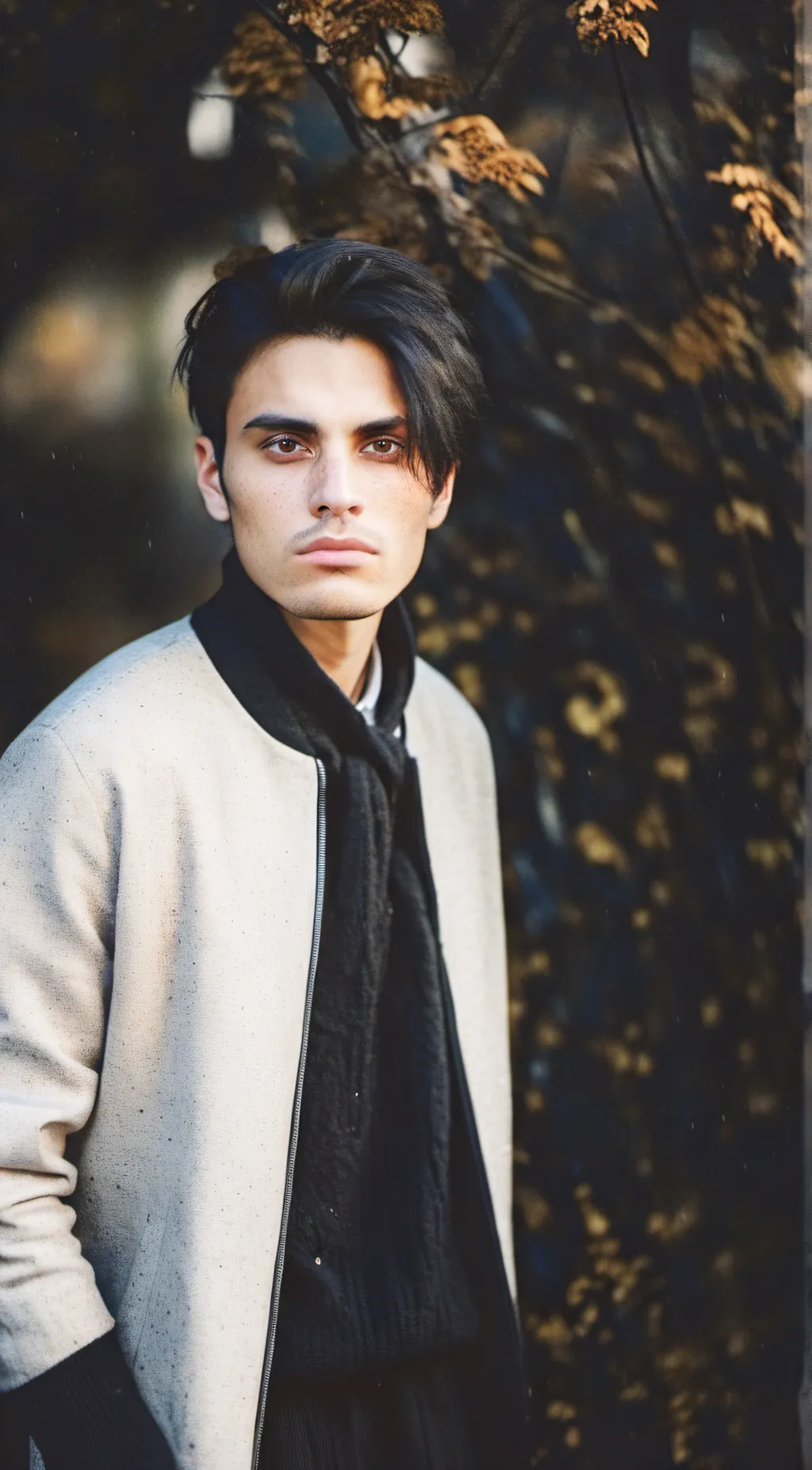 ai character: Lucien  background