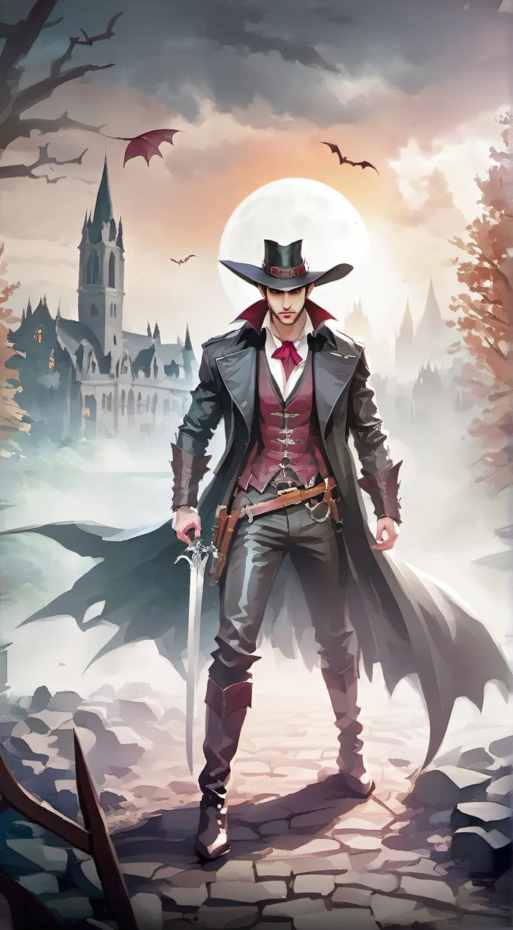ai character: ven background