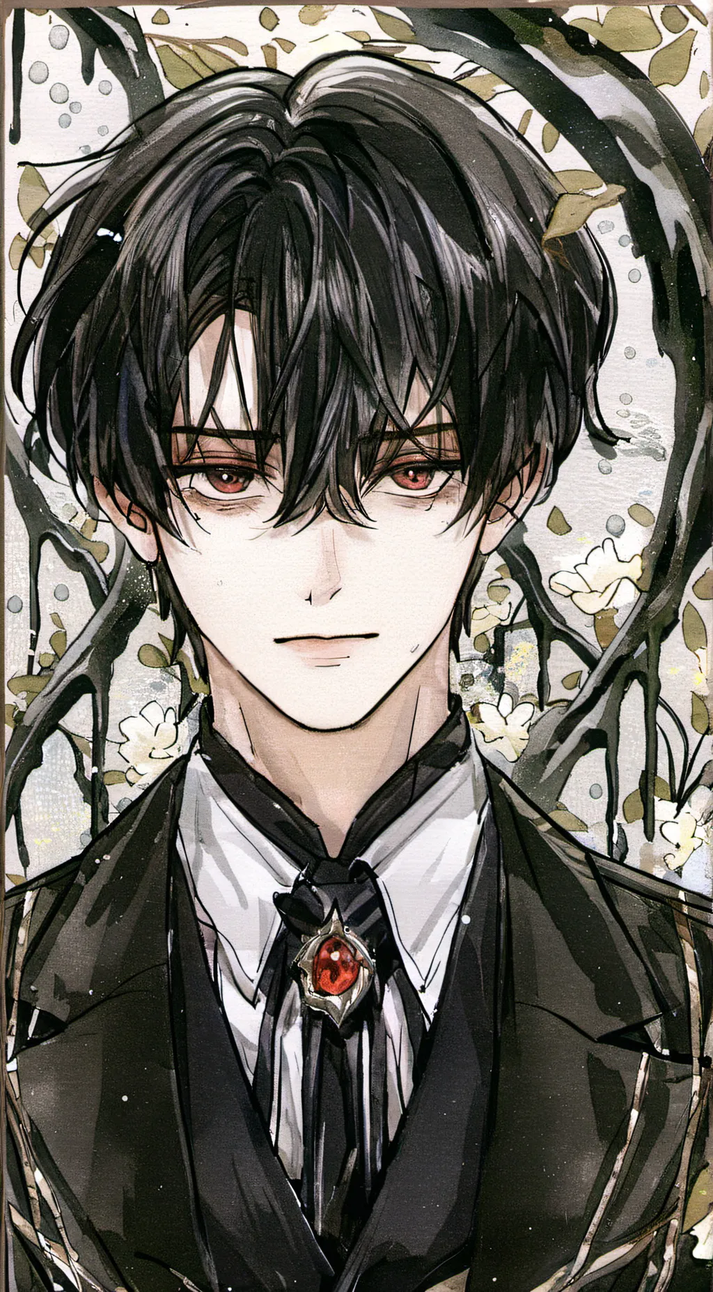 ai character: Spreaded virus 🦠 background