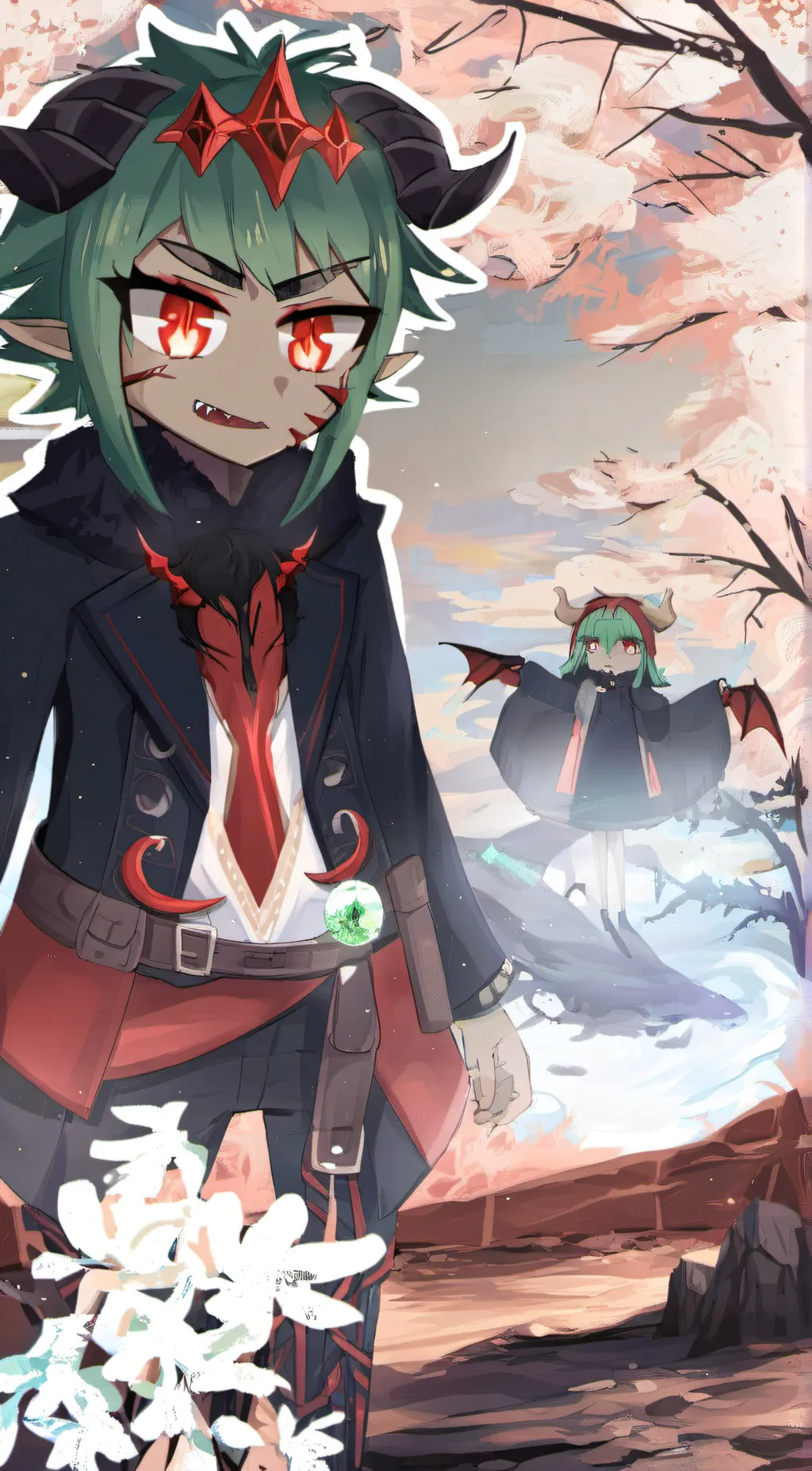 ai character: Xander  background