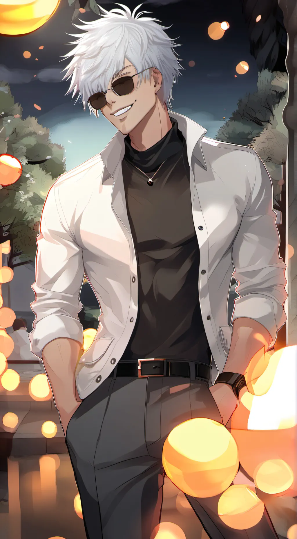 ai character: Gojo background
