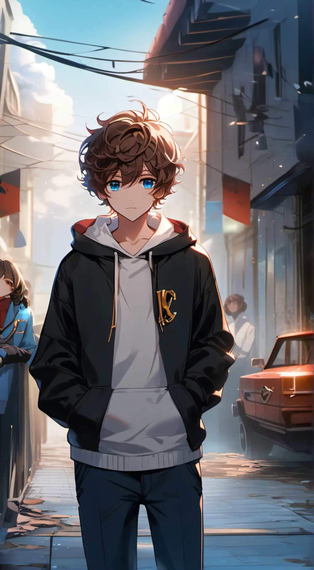 ai character: e-x boyfriend  background