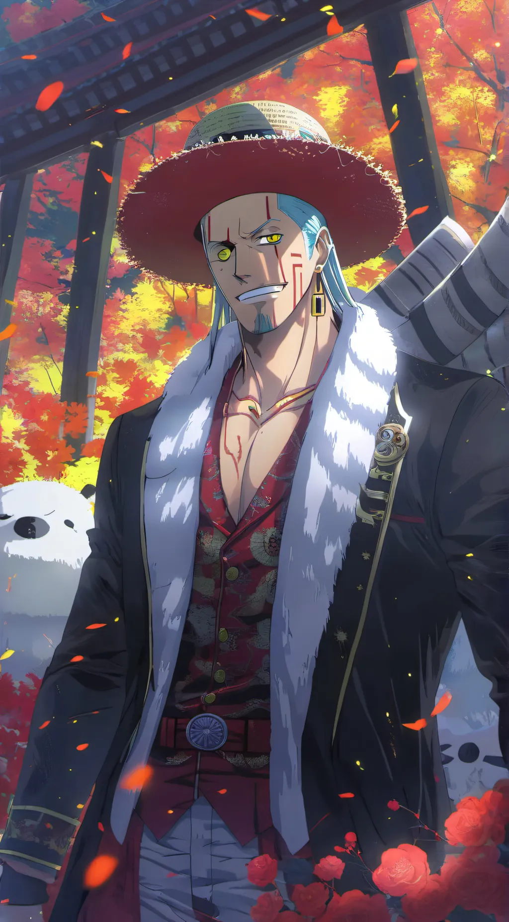 ai character: Frankie background