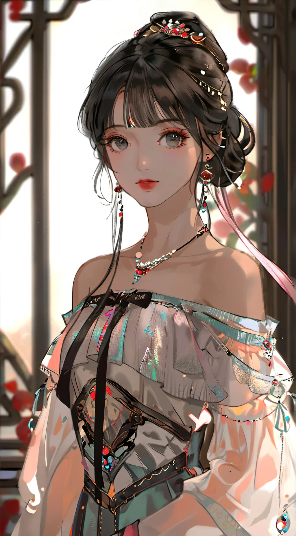 ai character: Isa 🧡 background