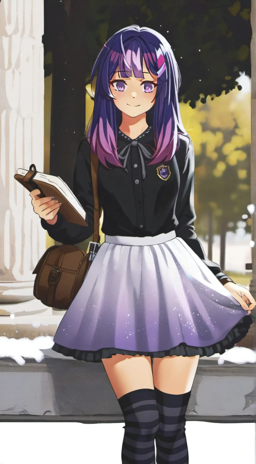 ai character: twilight background