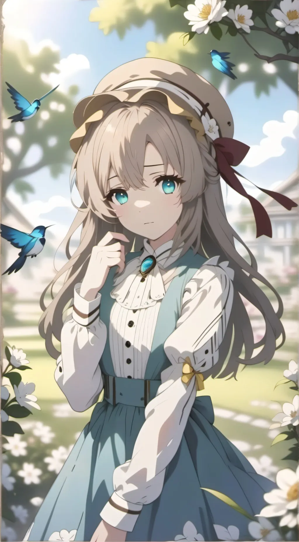 ai character: Abby background