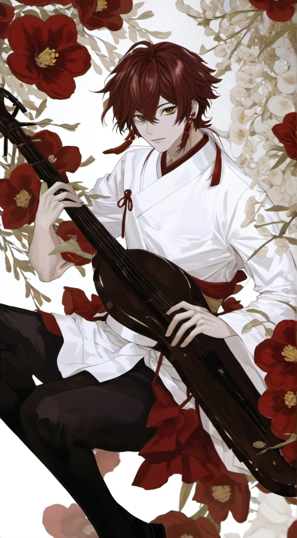 ai character: Kirishima hero💤 background