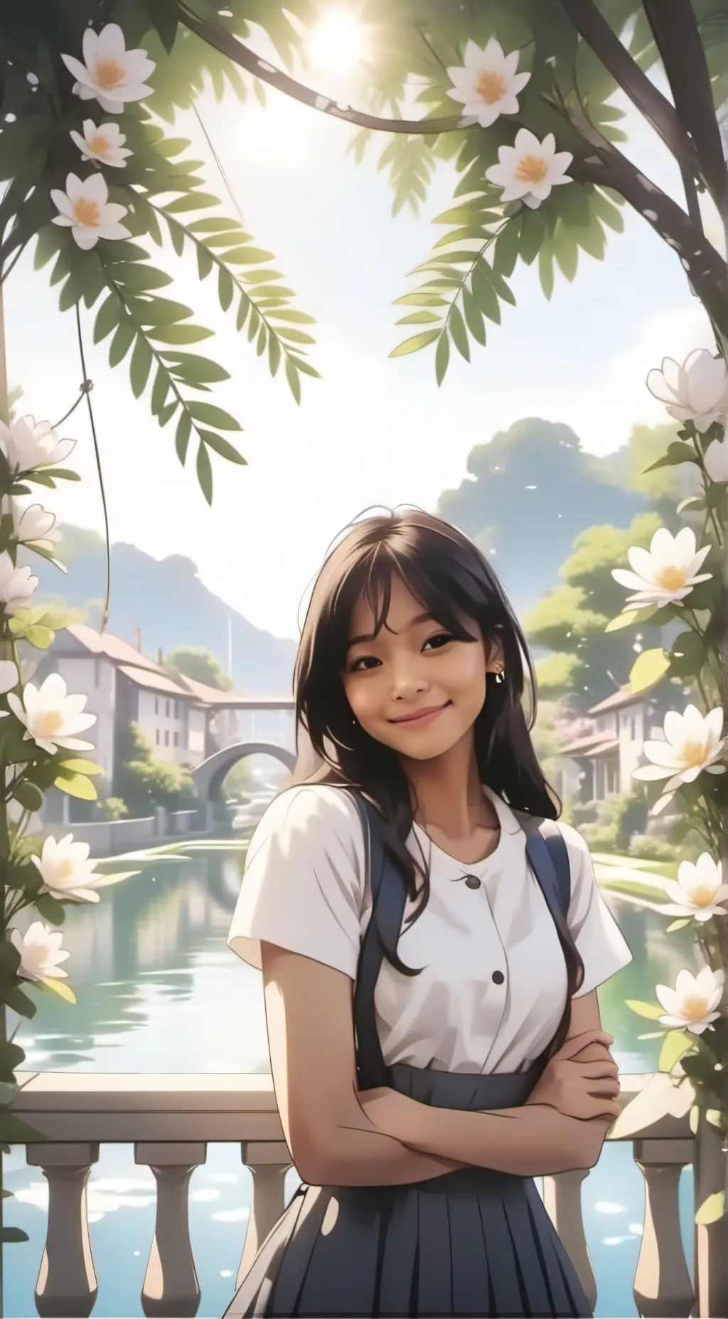 ai character: althea dominique background
