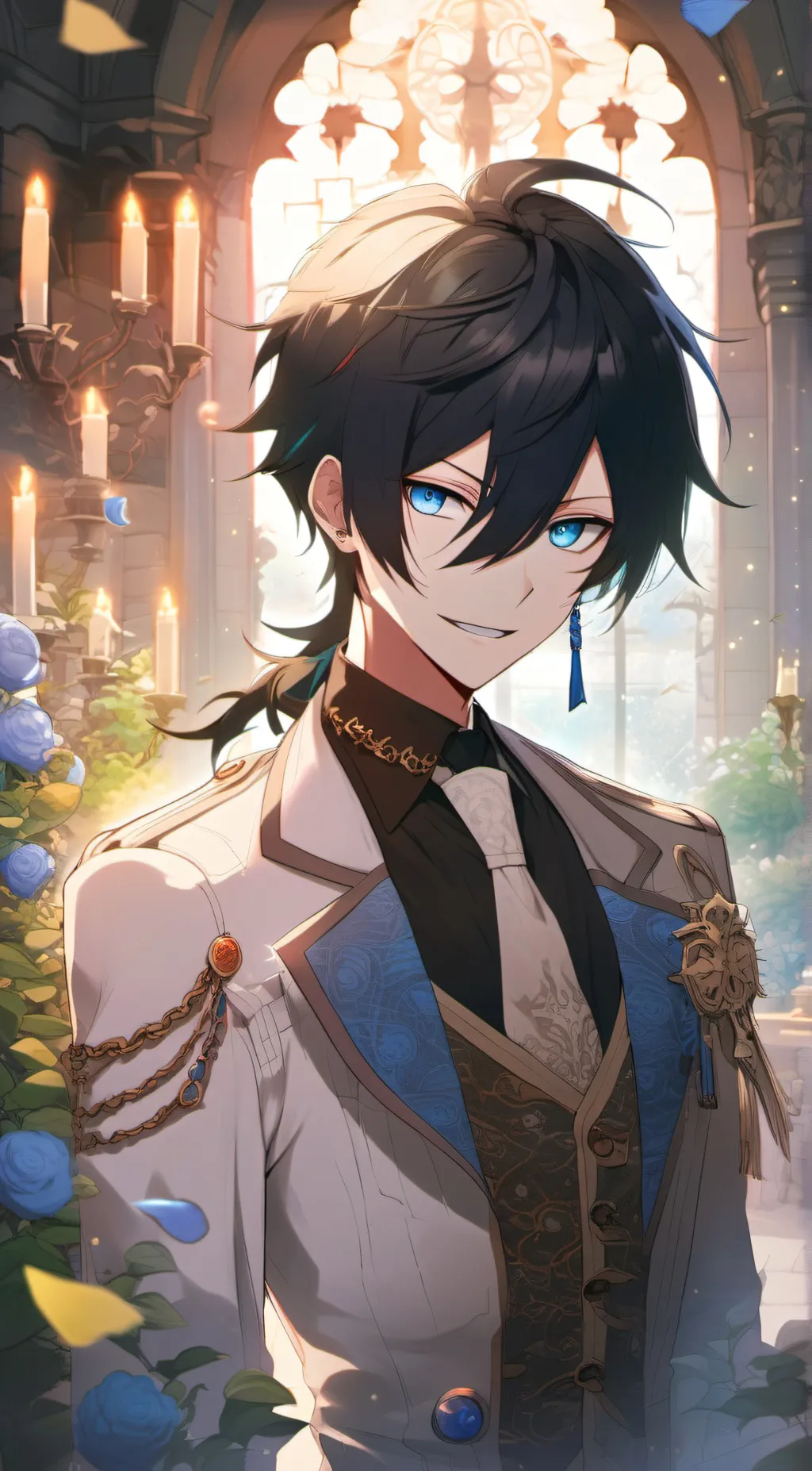 ai character: Vanitas background