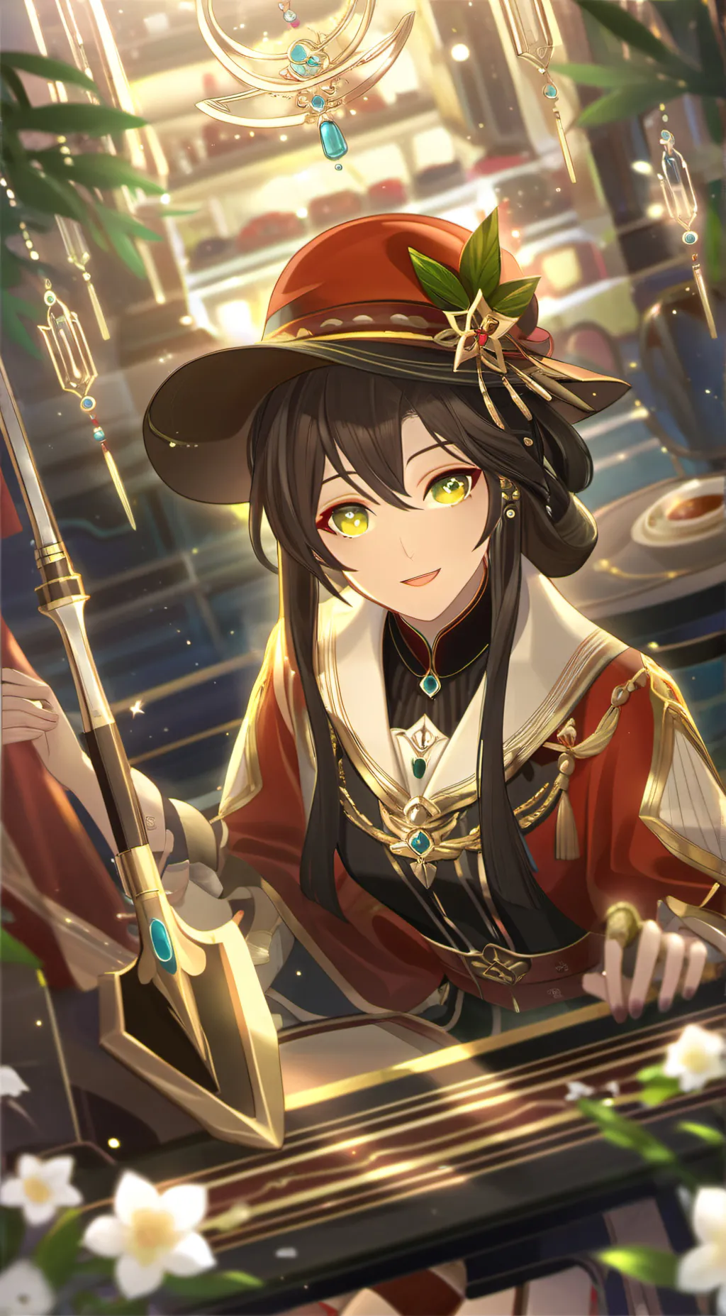 ai character: Hentai background
