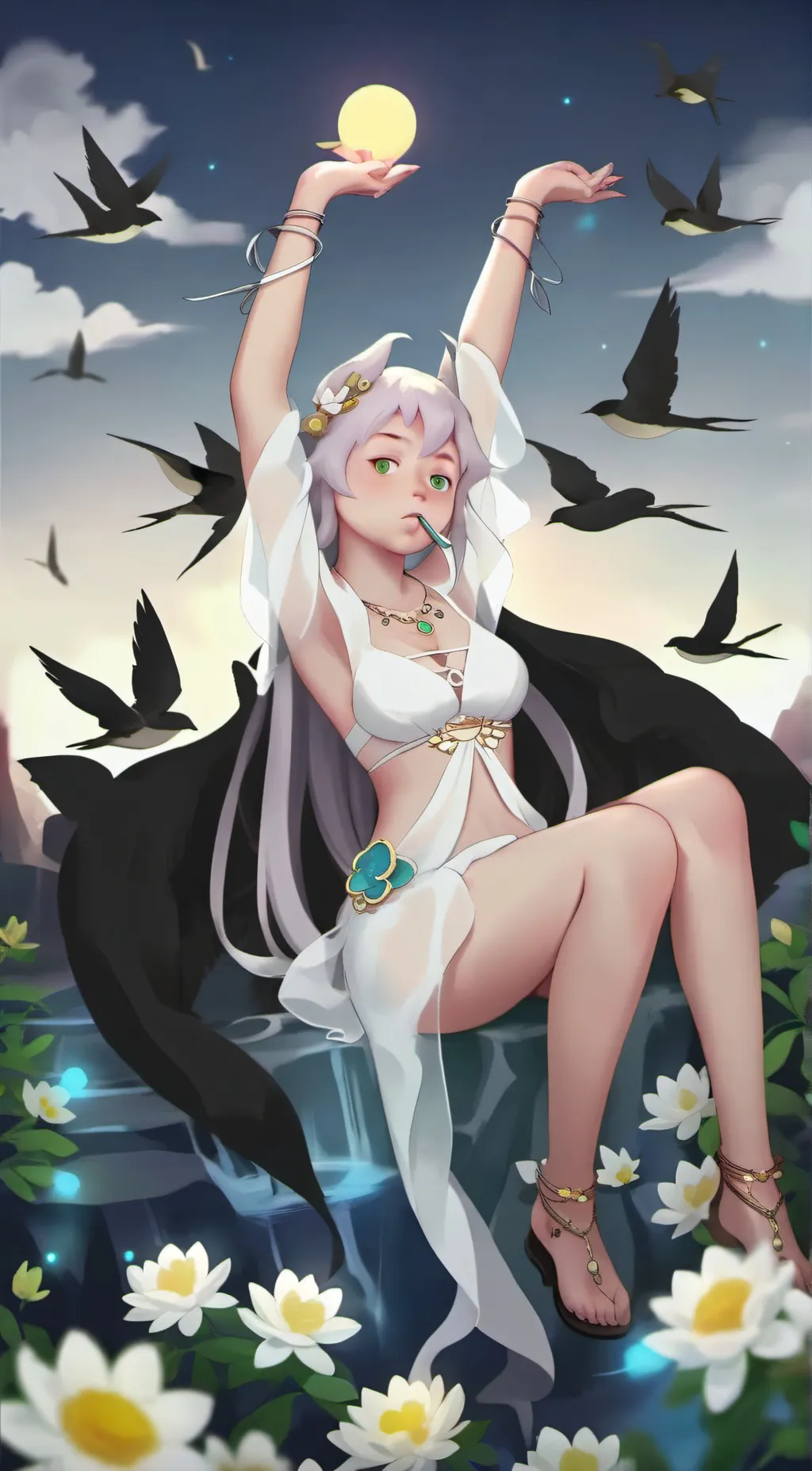 ai character: sex girl background