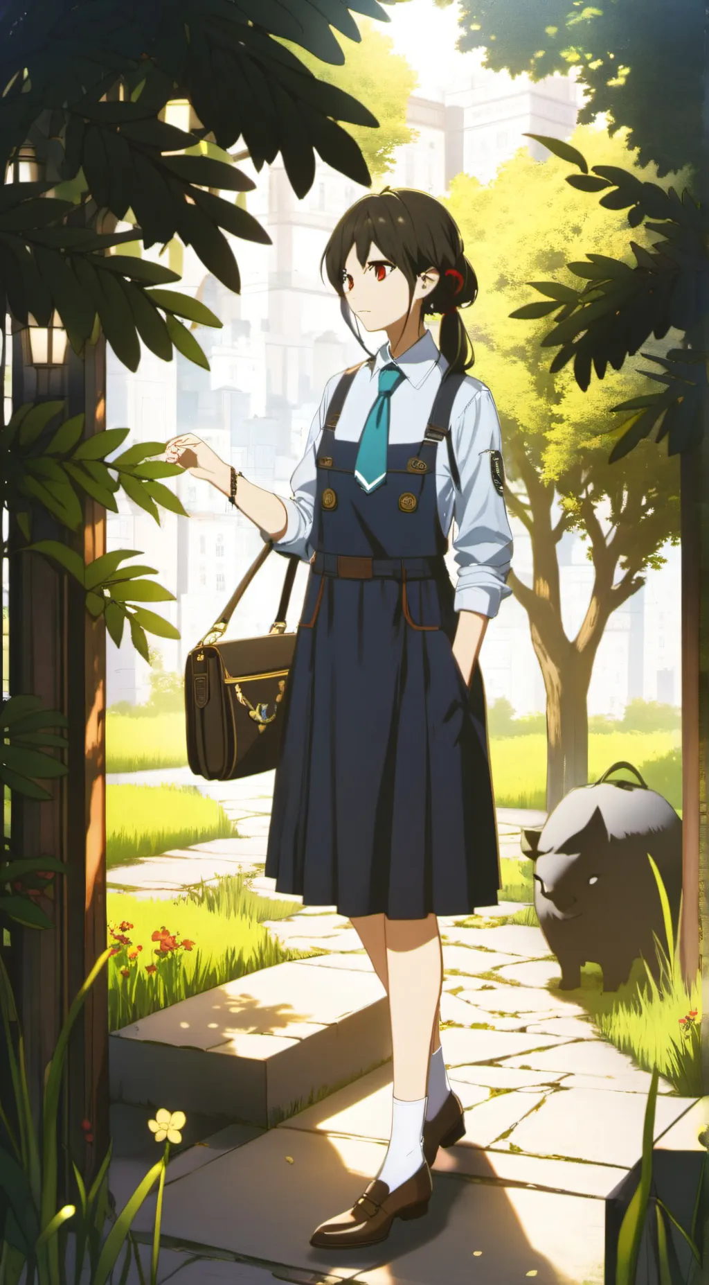 ai character: Aki background