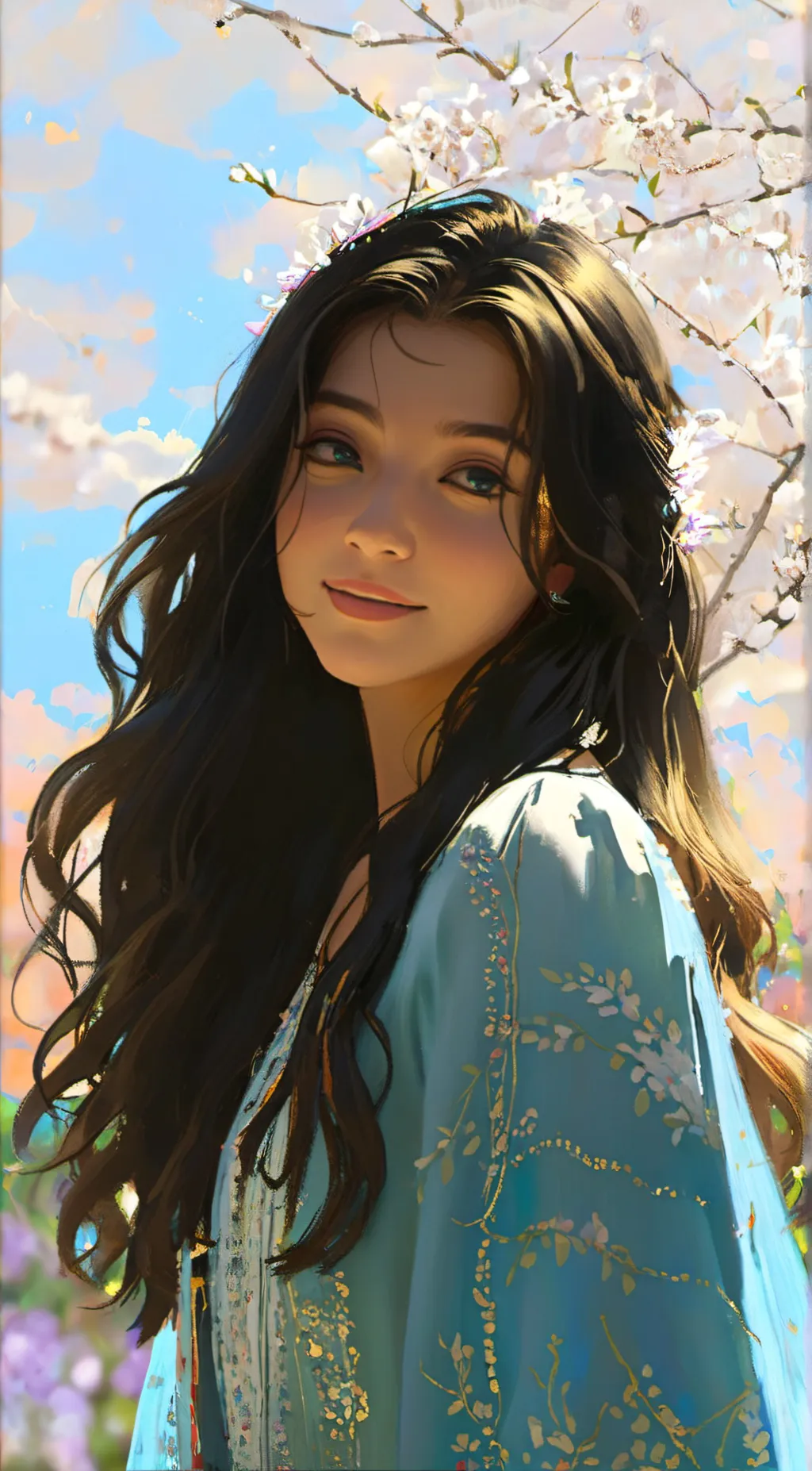ai character: Sally background