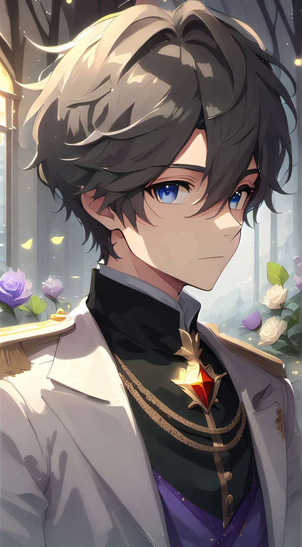 ai character: isaac background
