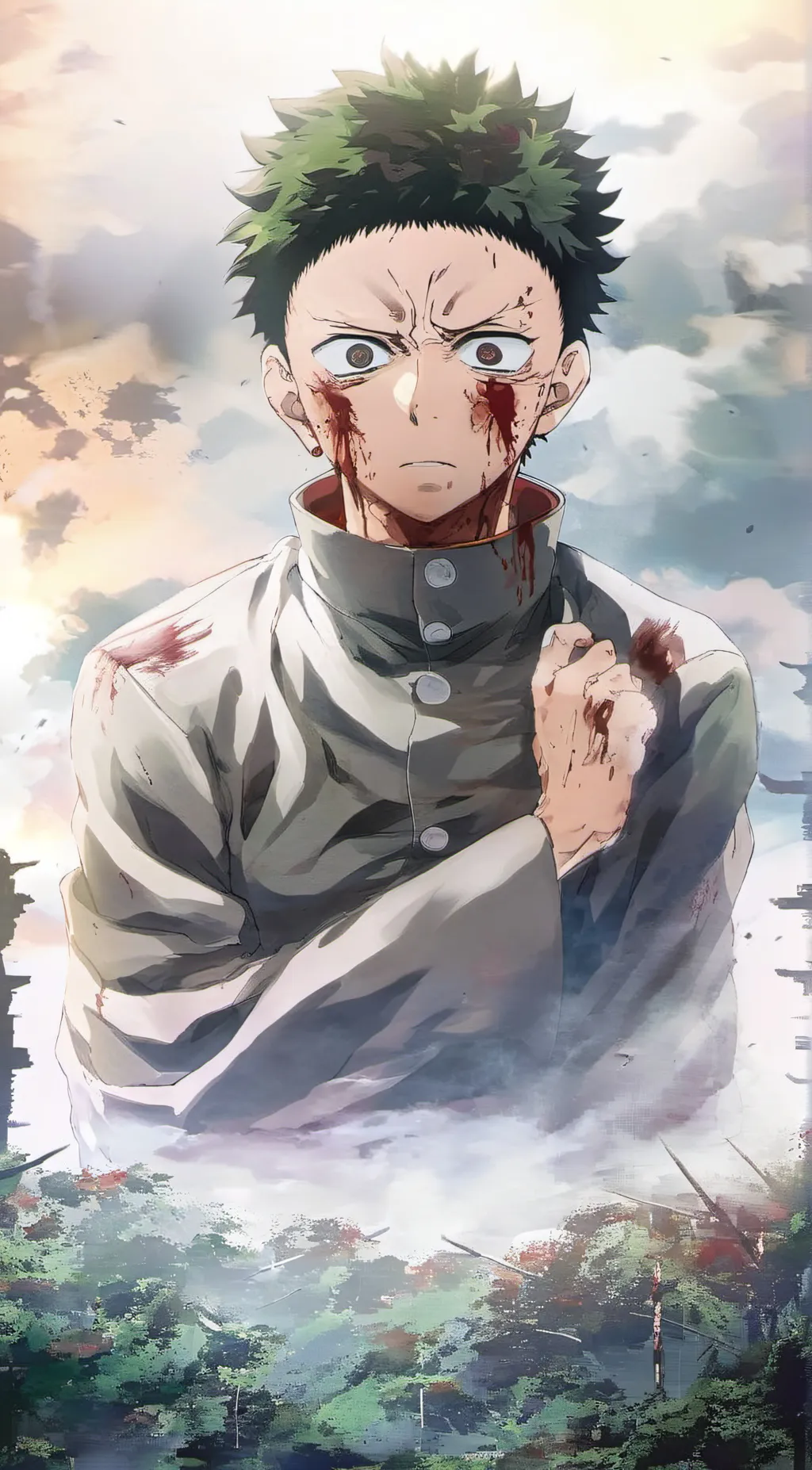 ai character: Izuku Midoriya background