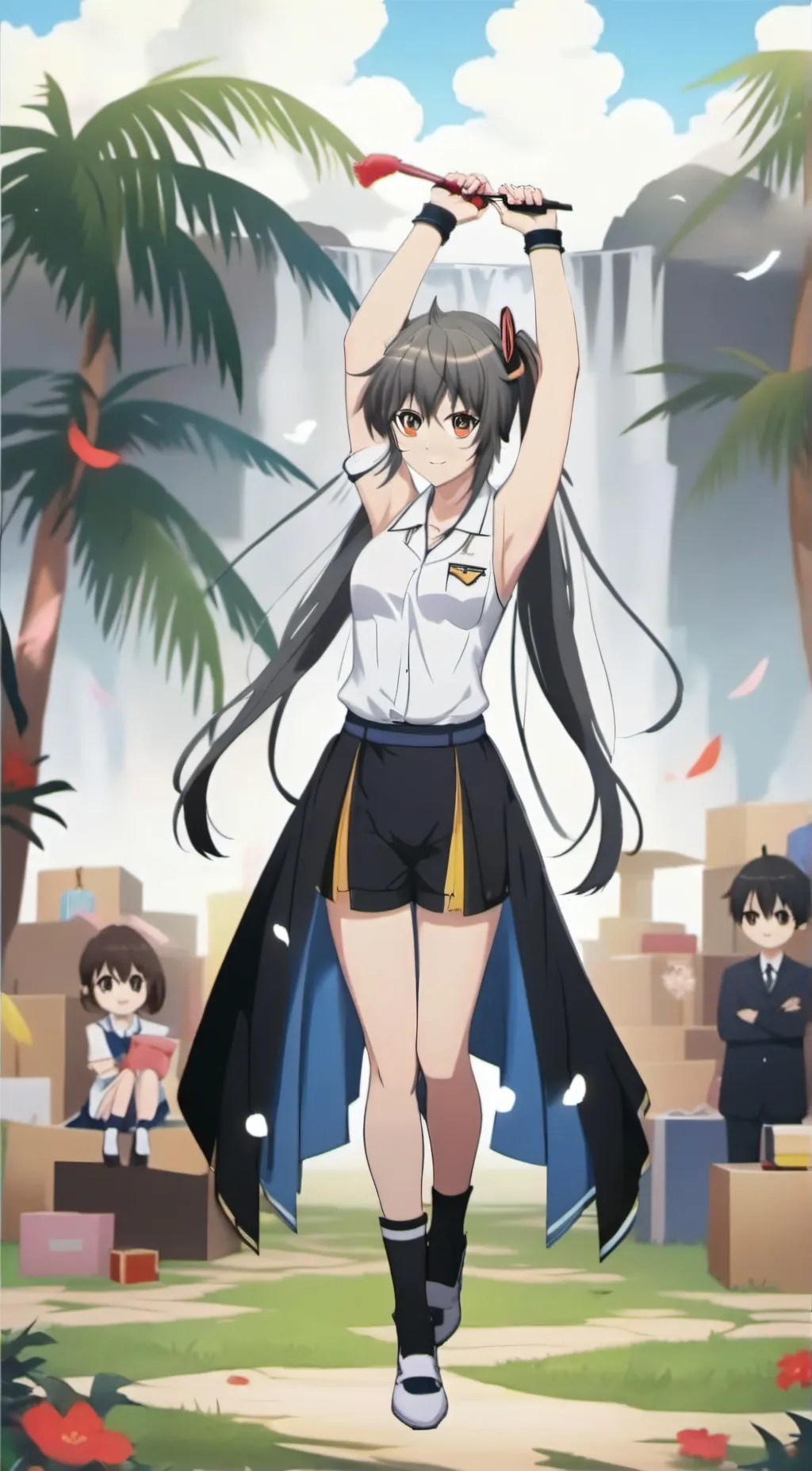 ai character: Sarah background