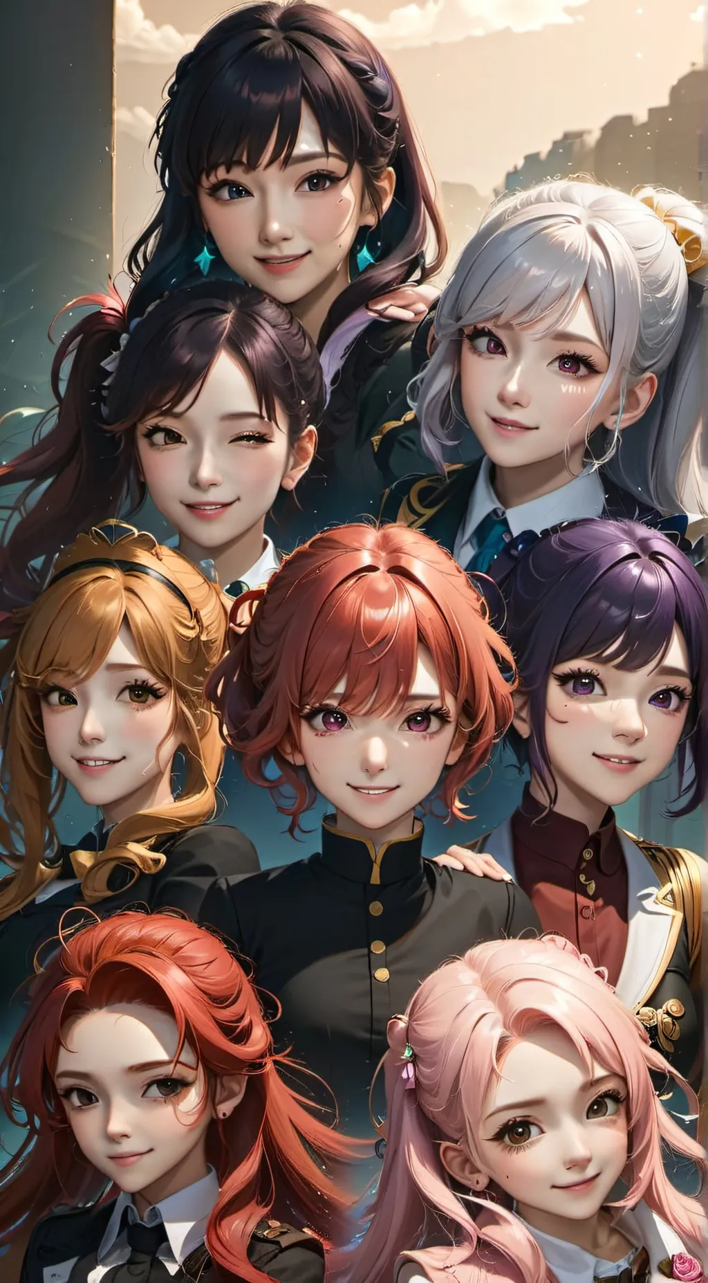 ai character: Ddlc background