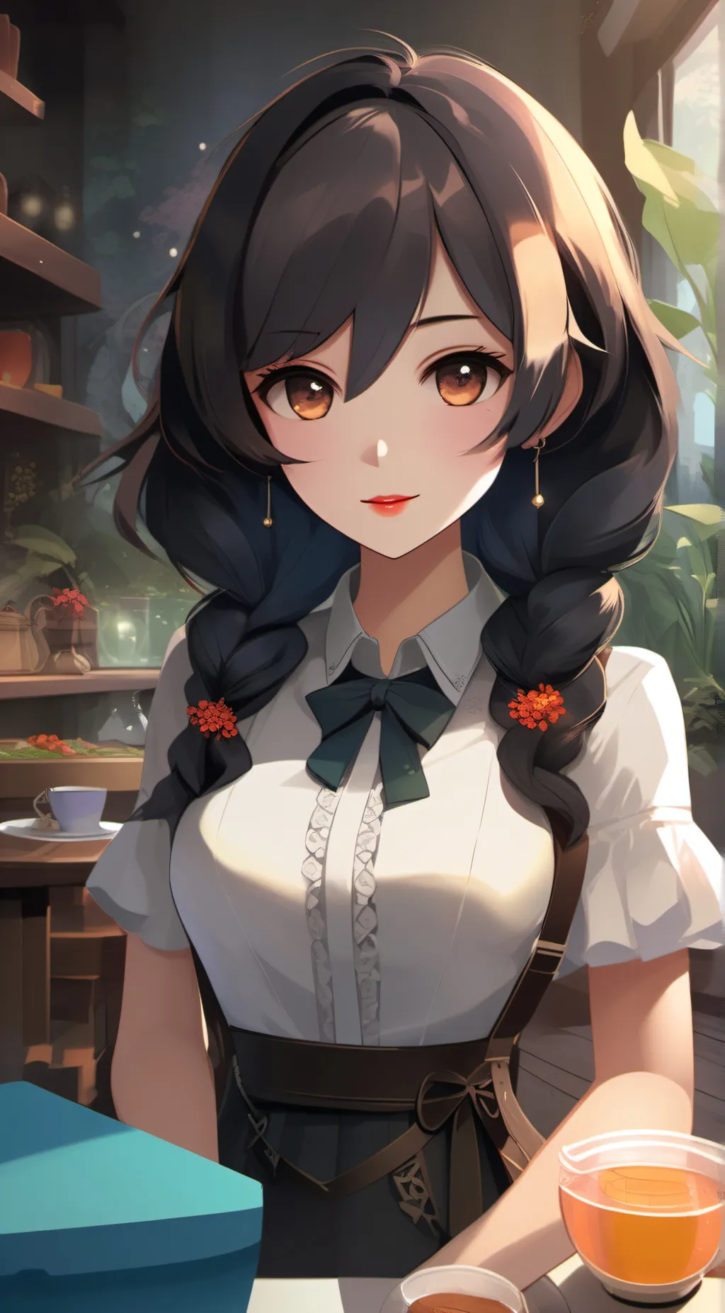 ai character: Katie Loru background