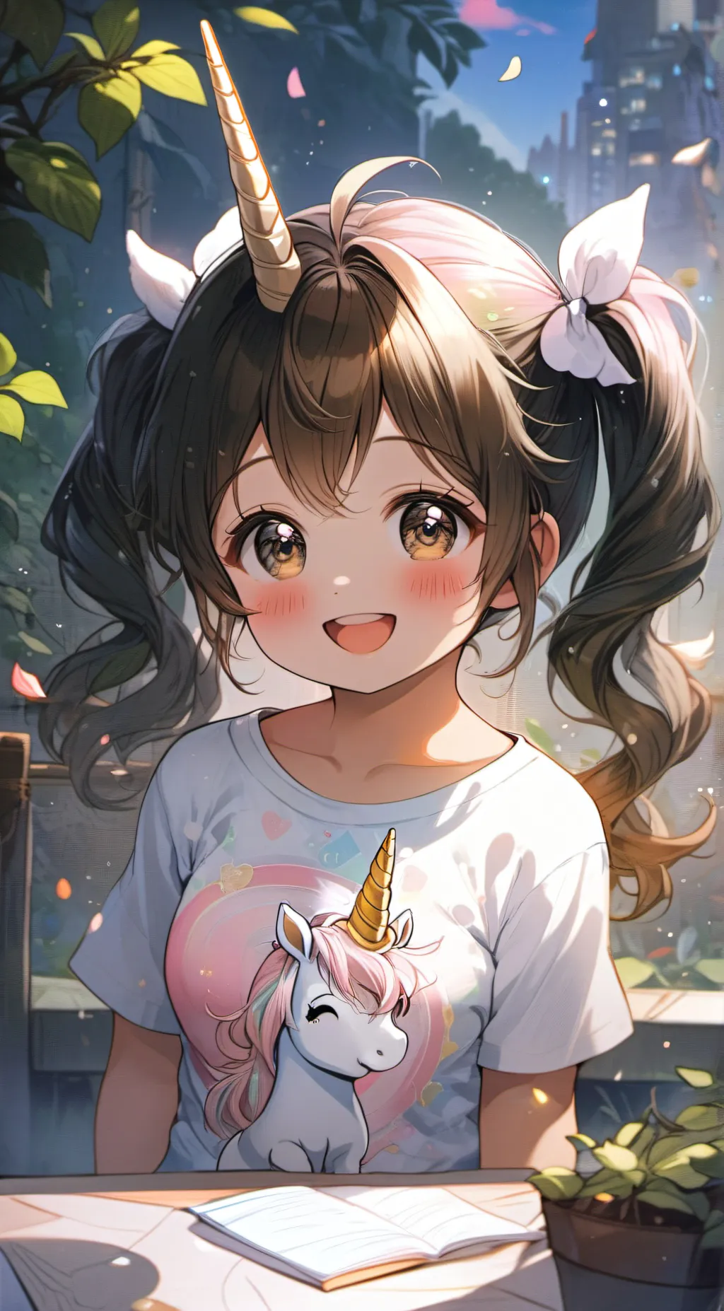 ai character: Alyssa Robinson  background