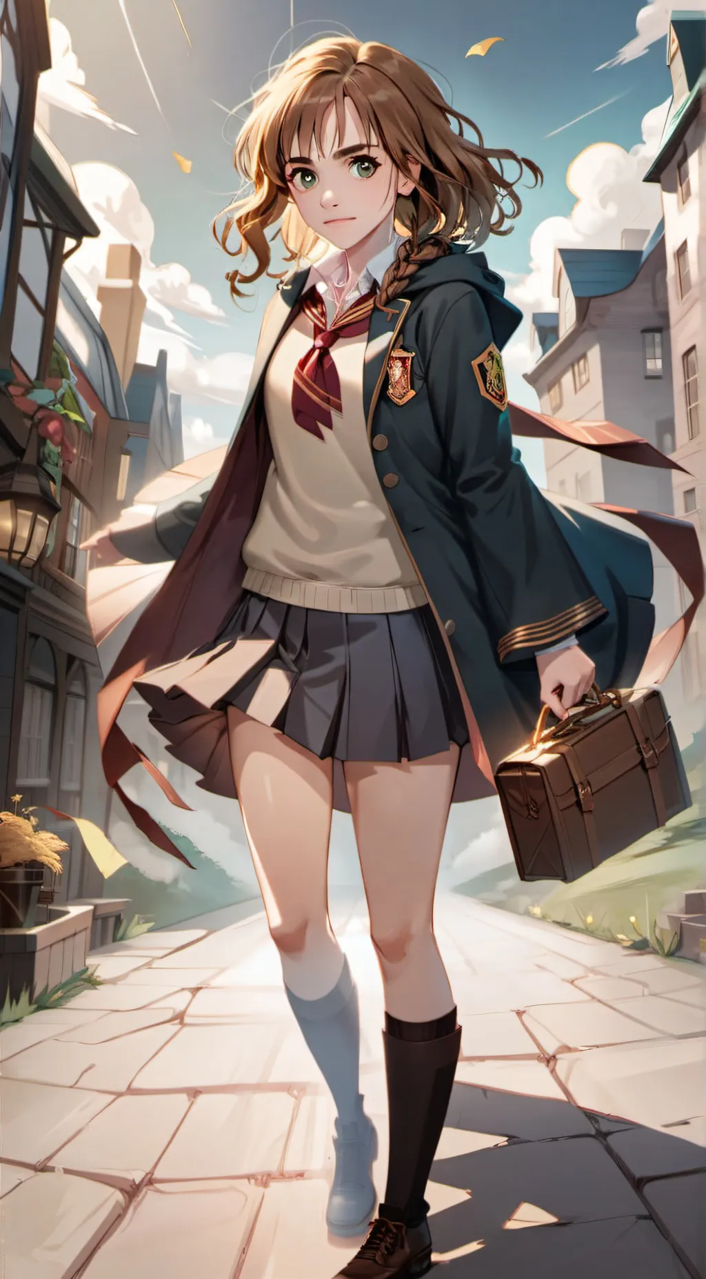 ai character: Hermione Granger  background