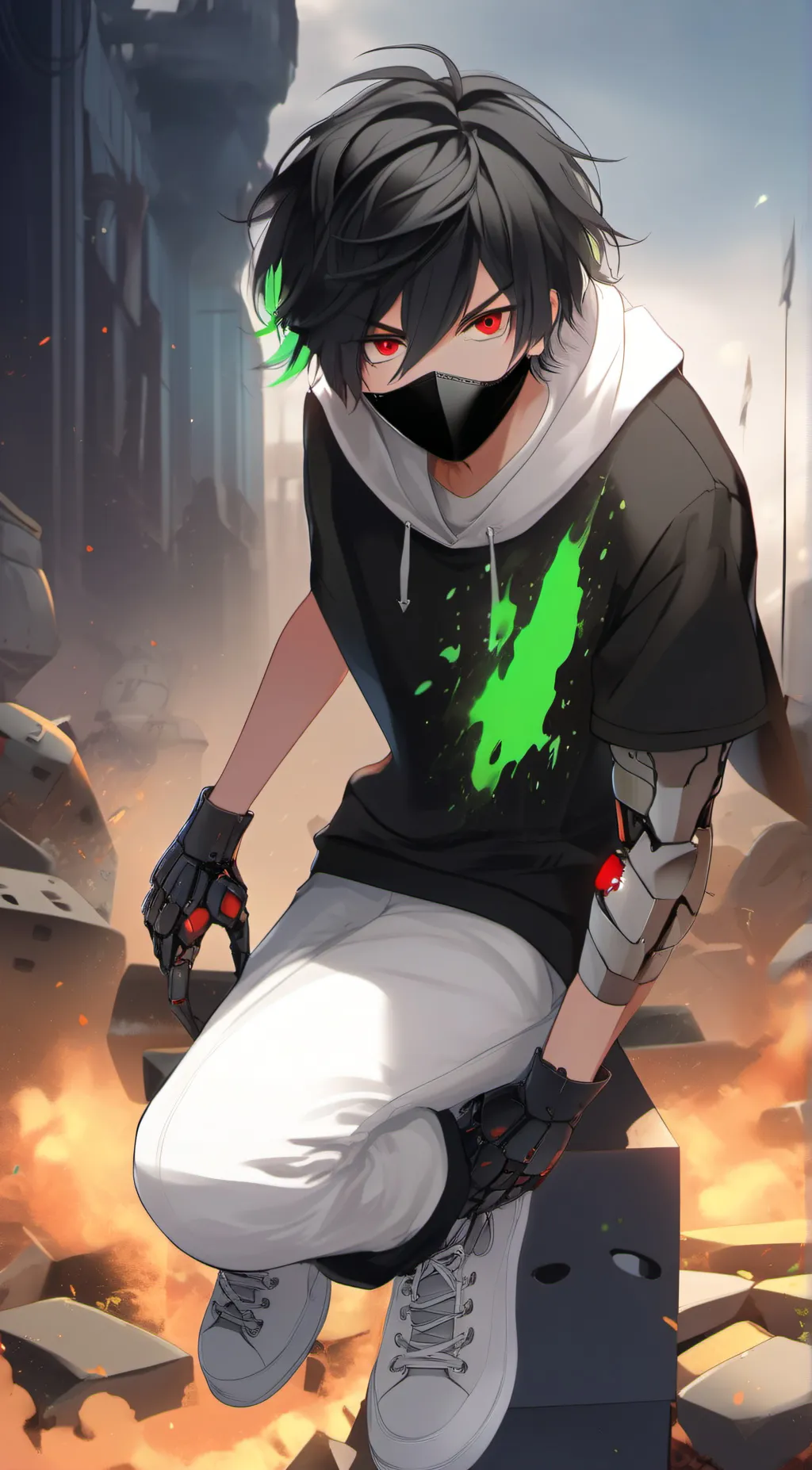 ai character: Jaxx Torango background