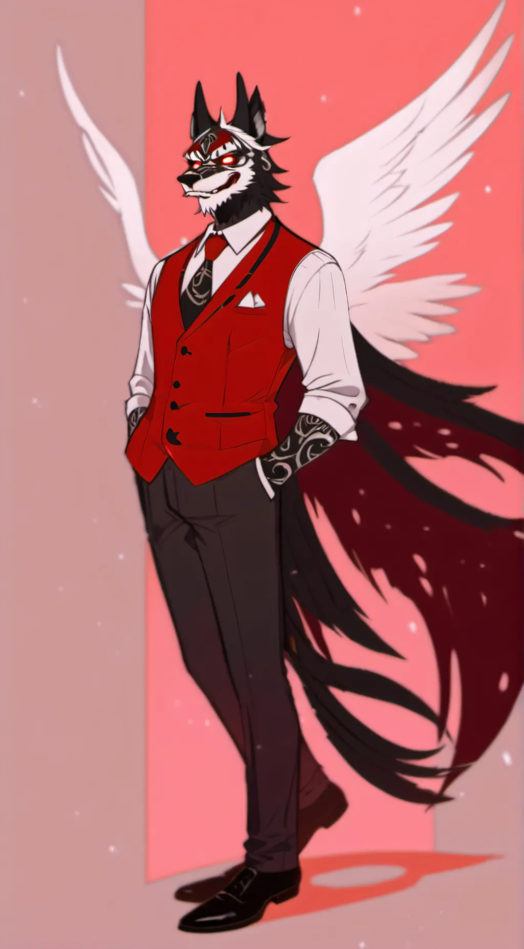 ai character: Hazbin hotel  background