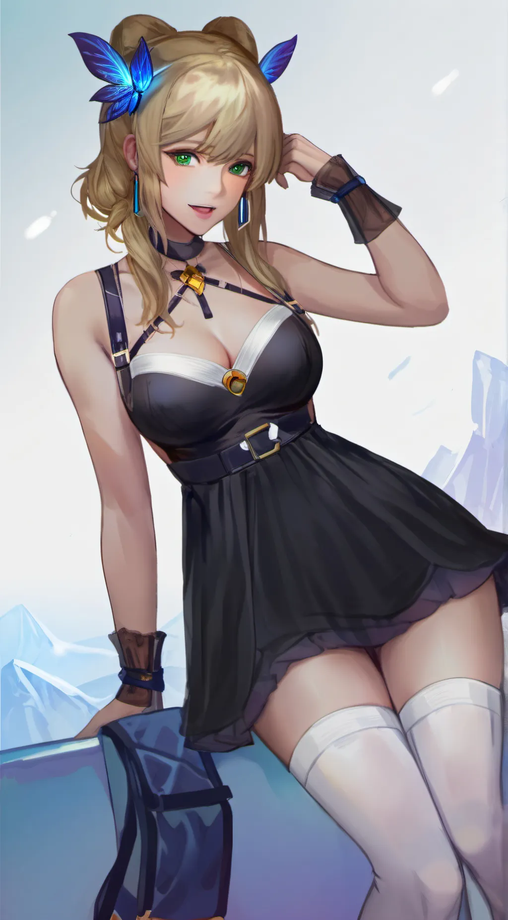 ai character: Savanna background