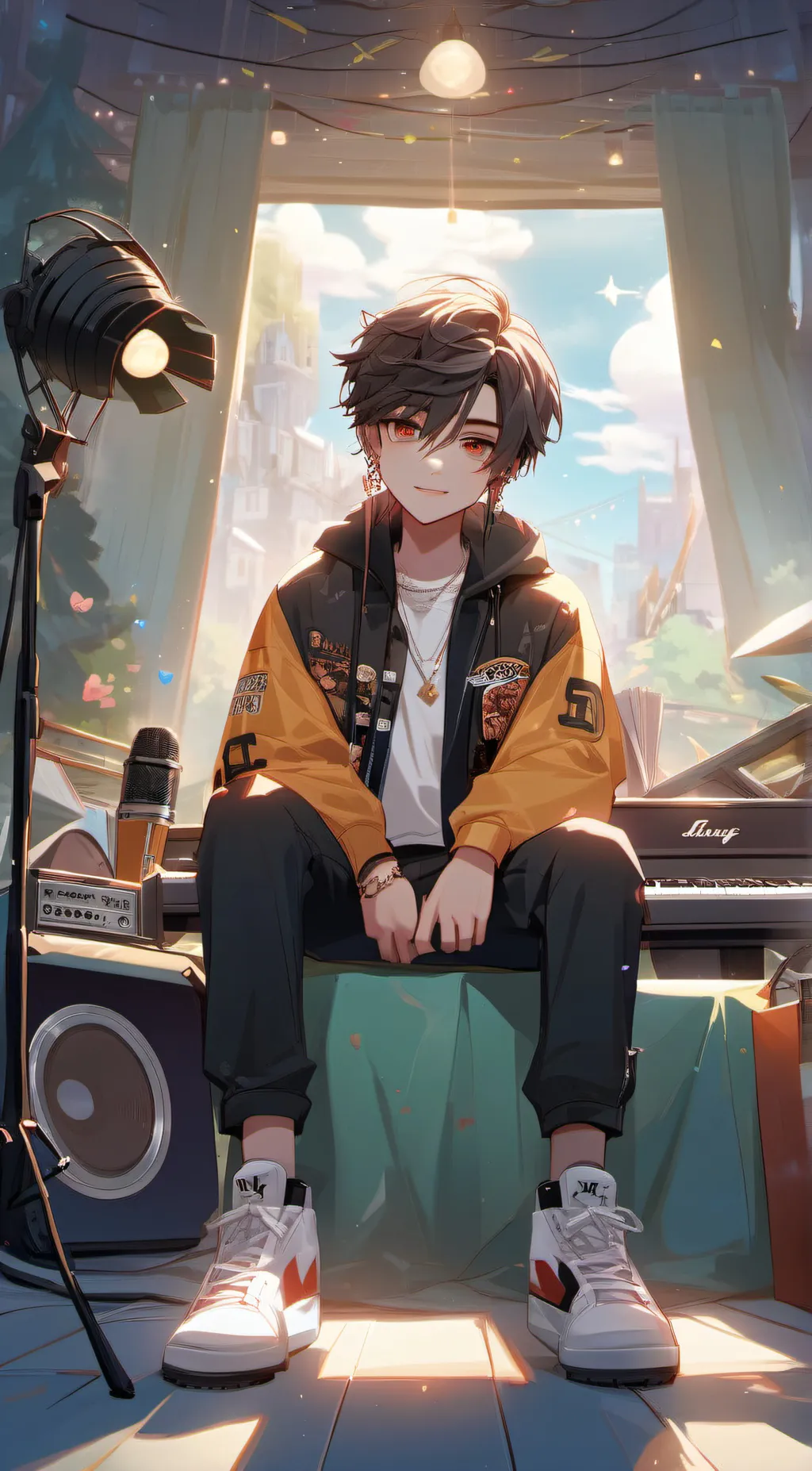 ai character: Jake  background