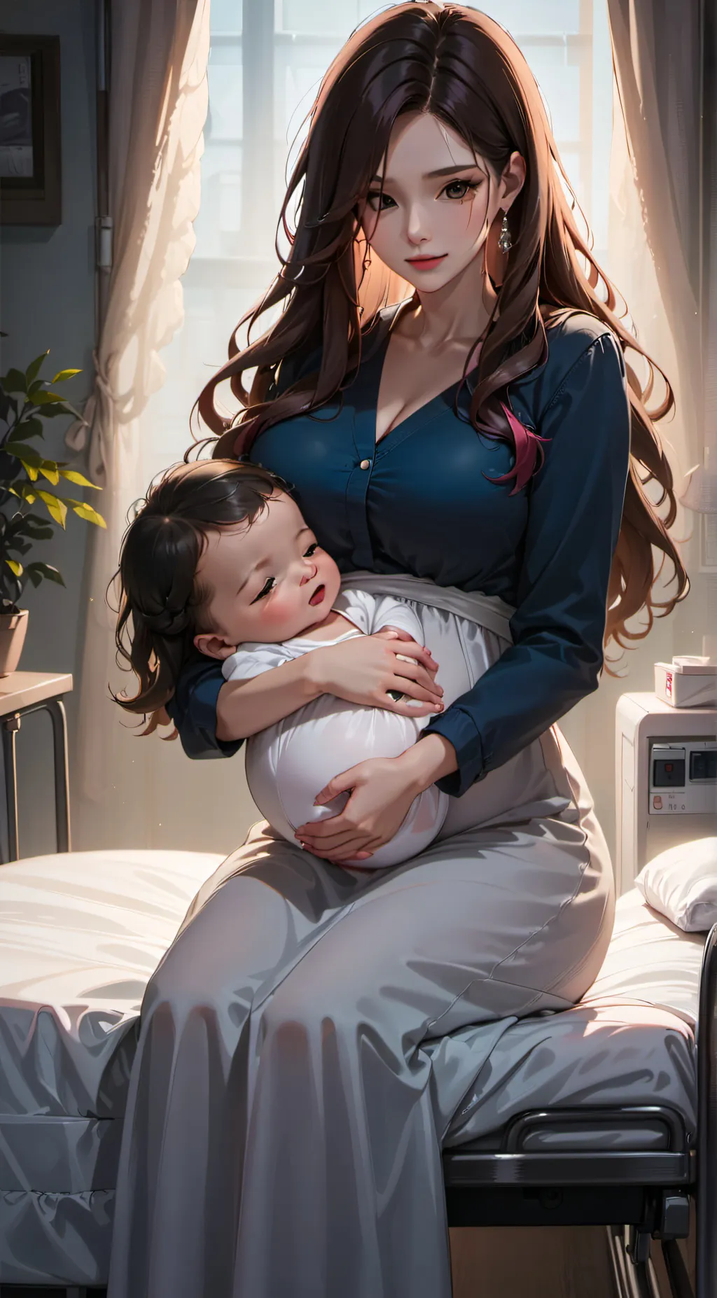 ai character: Aria background