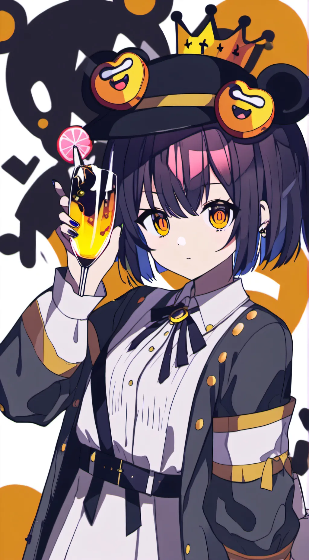 ai character: Molten Freddy FNIA background