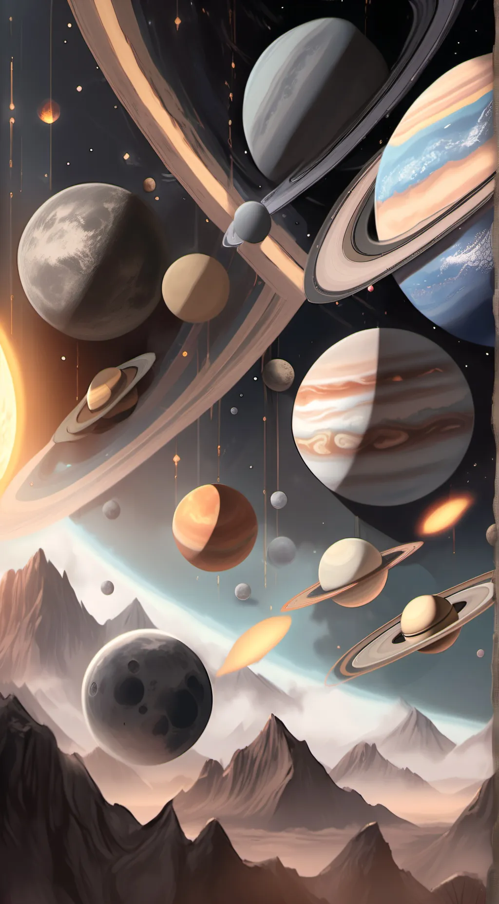 ai character: Solarballs background