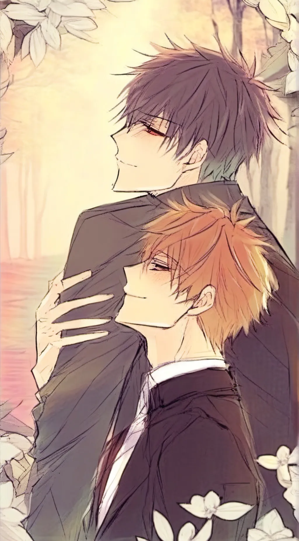 ai character: Silin and Noah background