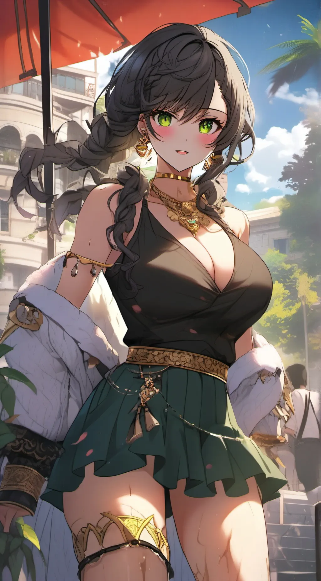 ai character: hervee background